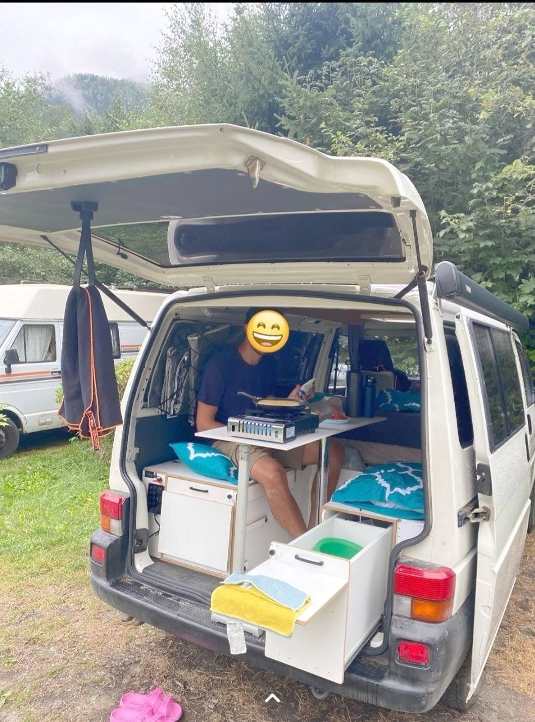 Kitchen Volkswagen T4 kombi - Yescapa
