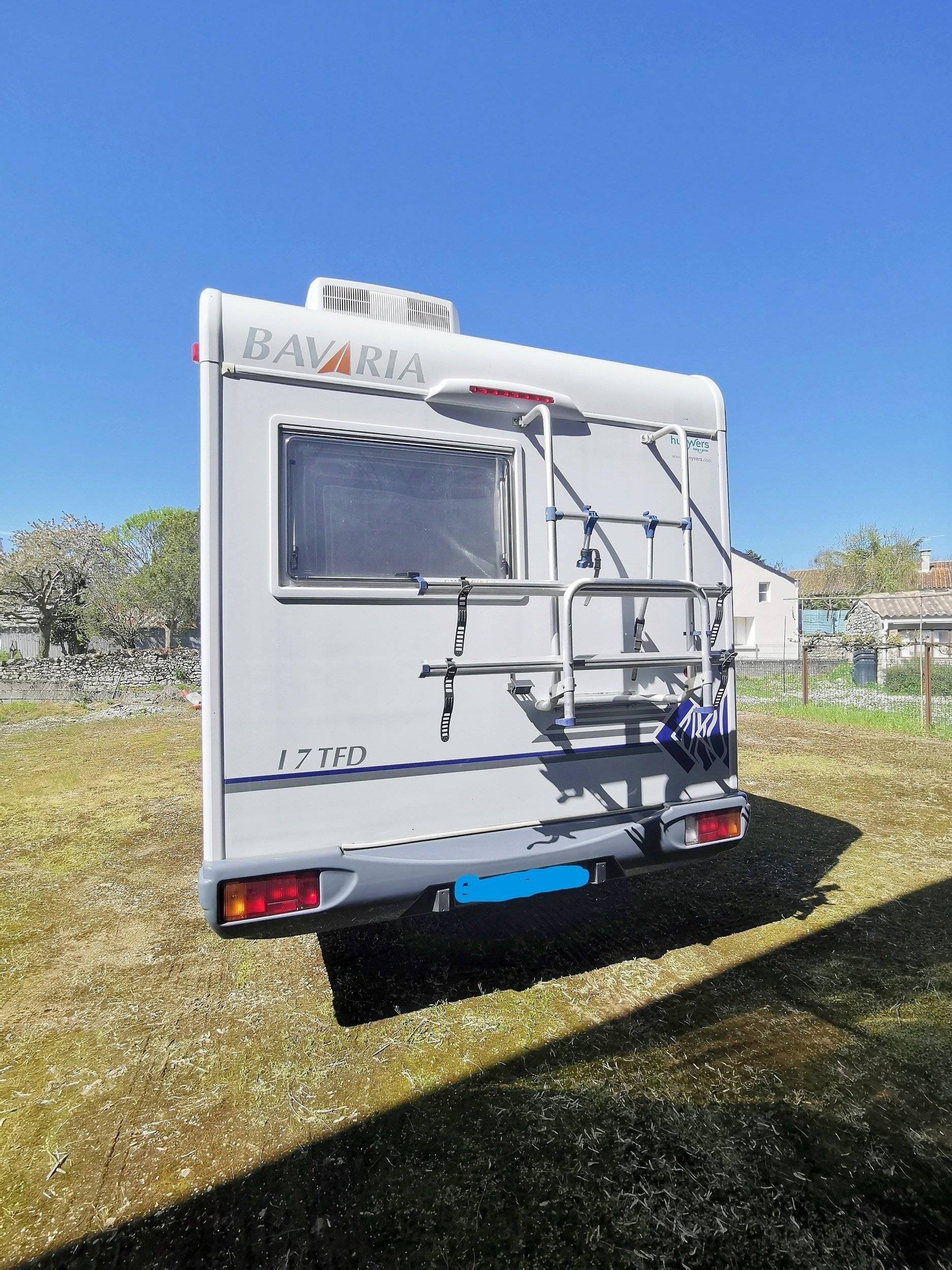 Vue arrière Fiat Fiat ducato 2.8l JTD - Yescapa