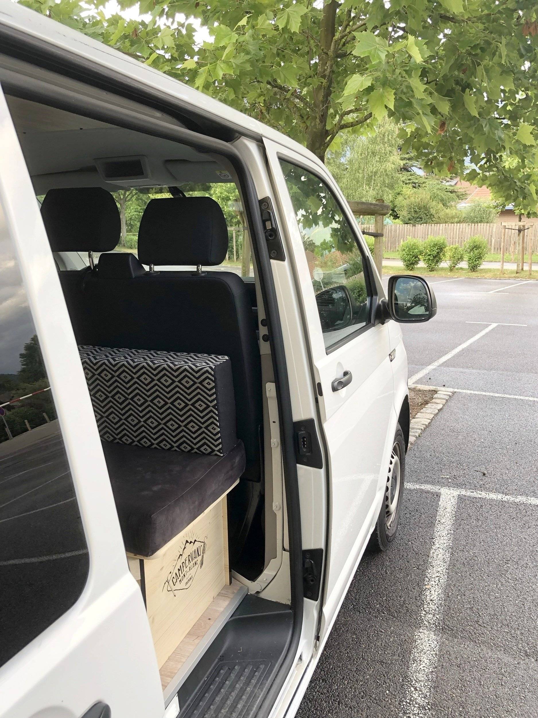 Campervans Montblanc Aiguille verte