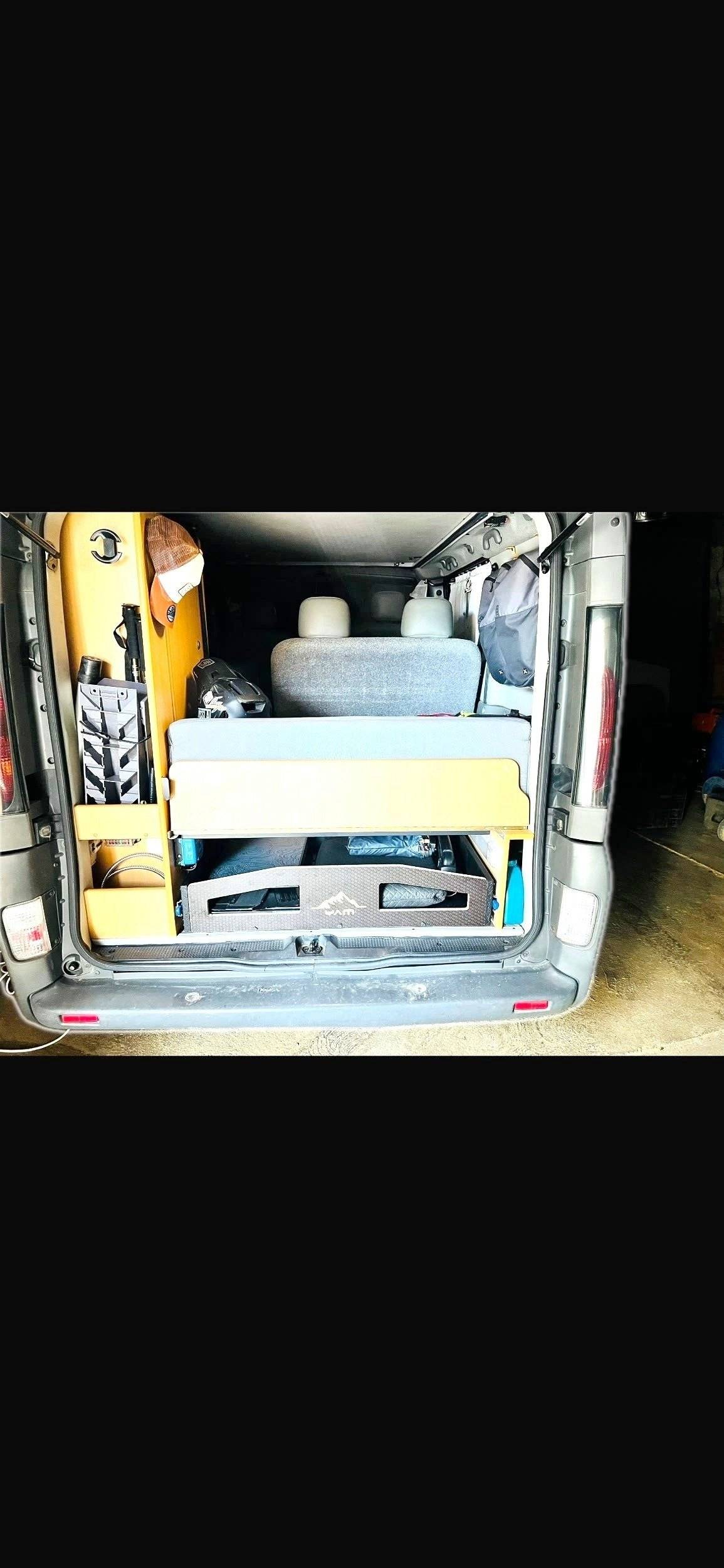 slaapplaatsen Opel Vivaro - Yescapa
