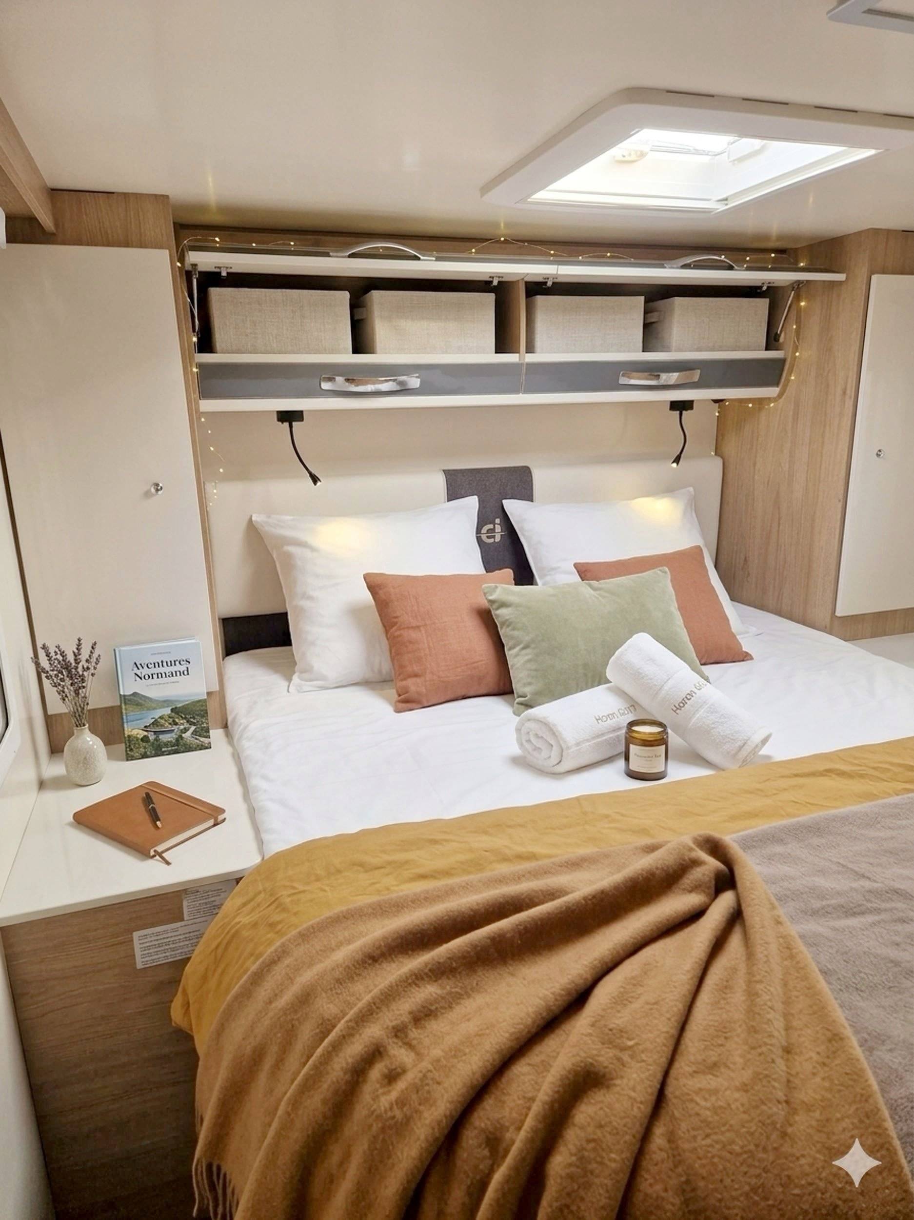 Plazas en cama Ford Transit 2,0 l 170 ch - Yescapa