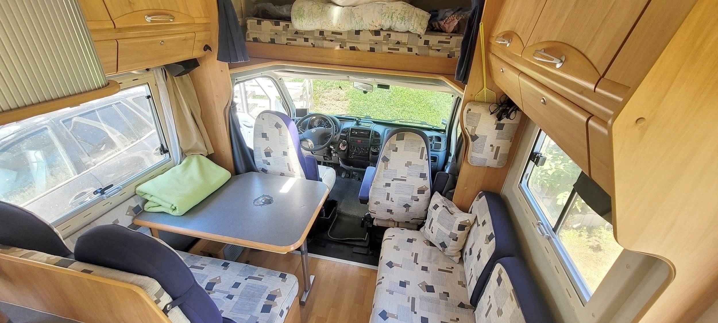 Dinette Fiat - Yescapa
