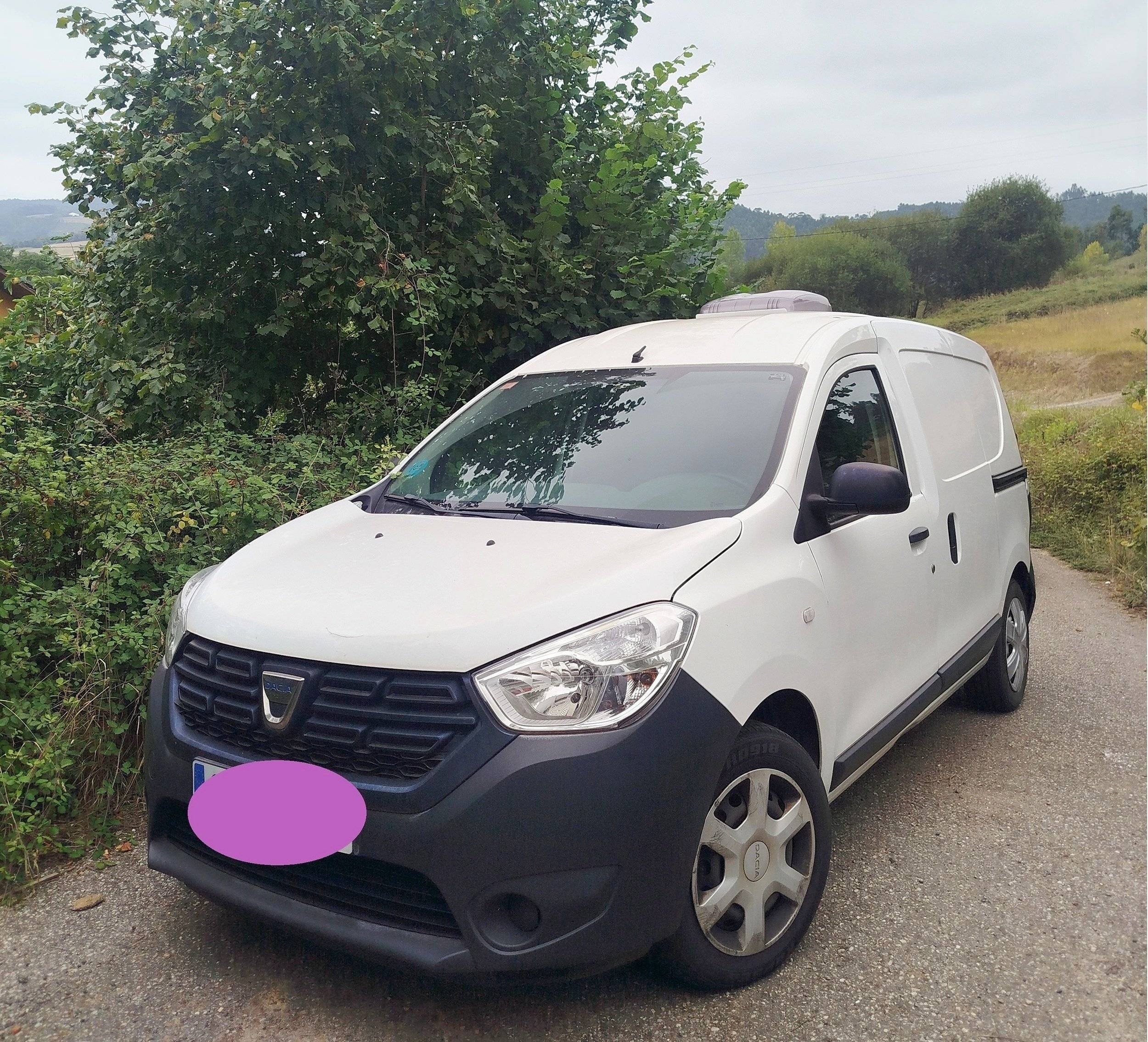 schräge Vorderansicht Renault - Yescapa