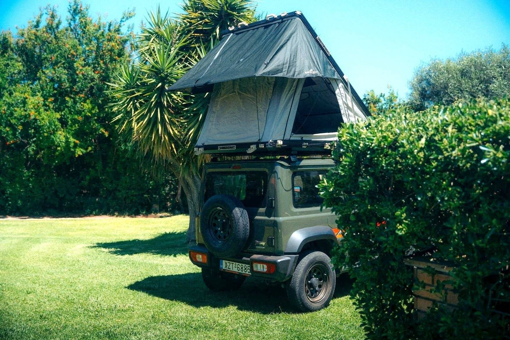 Rear view Suzuki Jimny - Yescapa