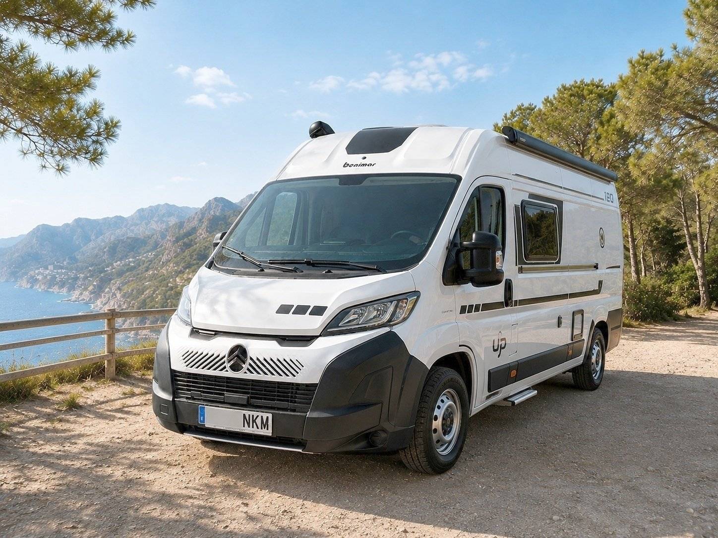 schräge Vorderansicht Citroën - Yescapa