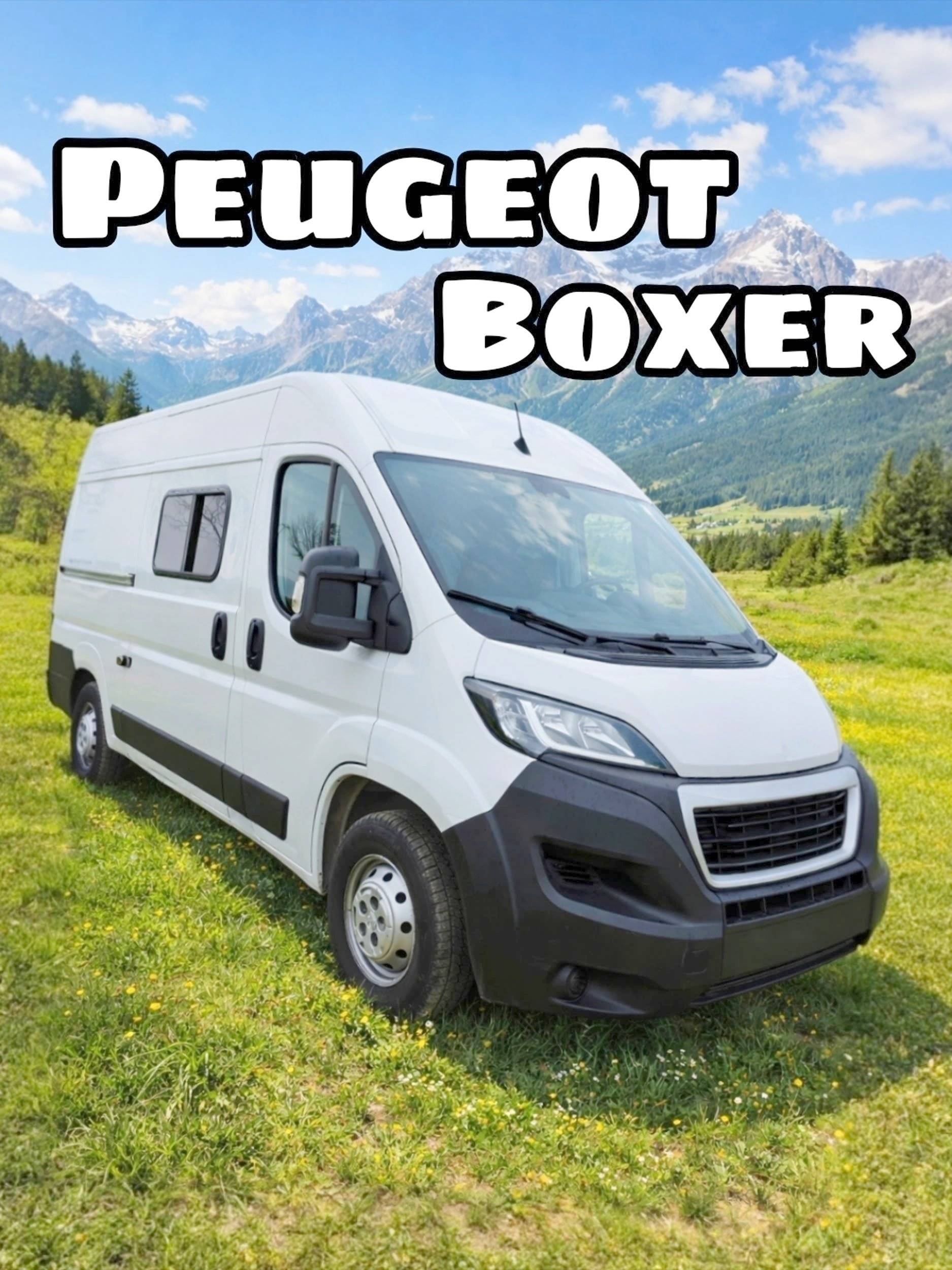 Vista del vehículo ángulo delantero Peugeot Boxer - Yescapa
