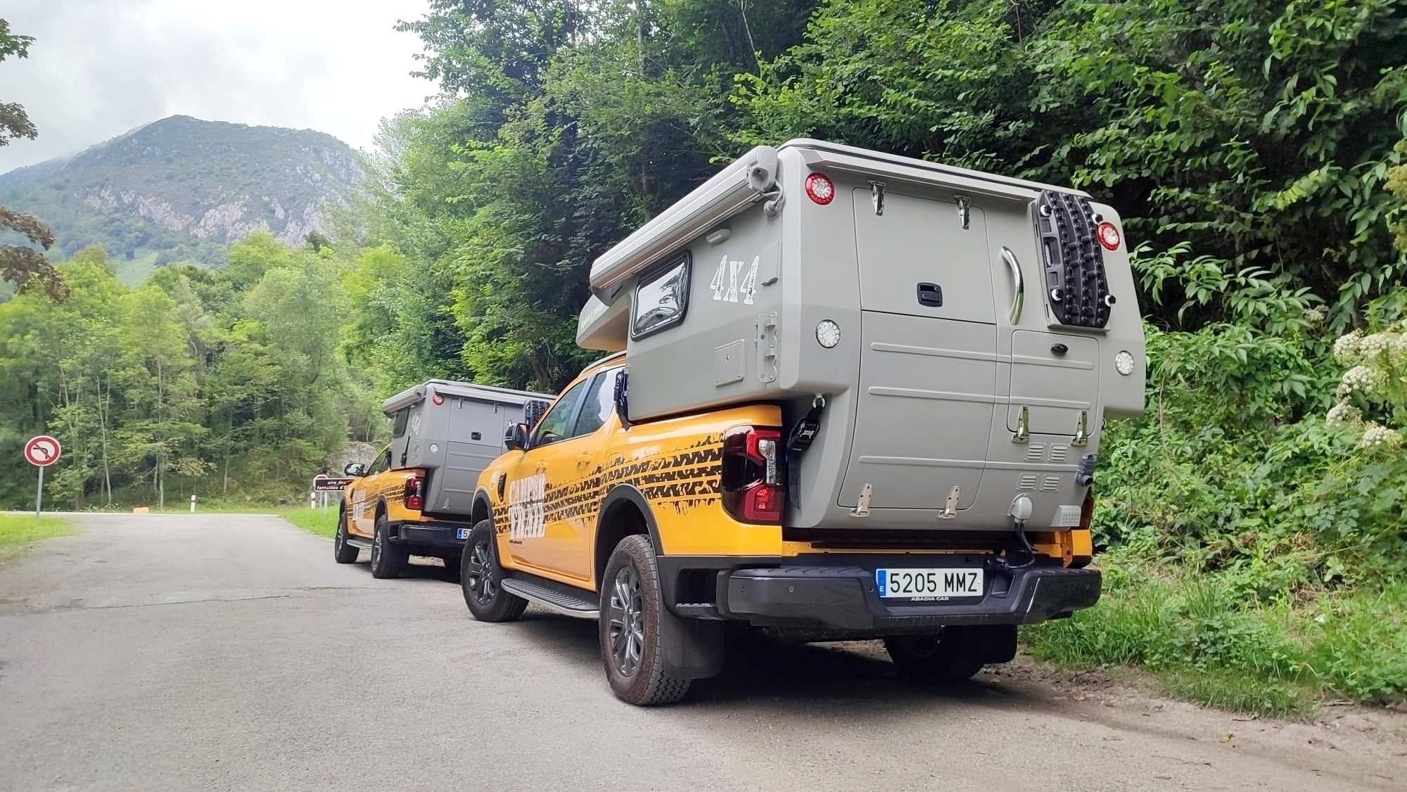 Camper Track Ford Ranger