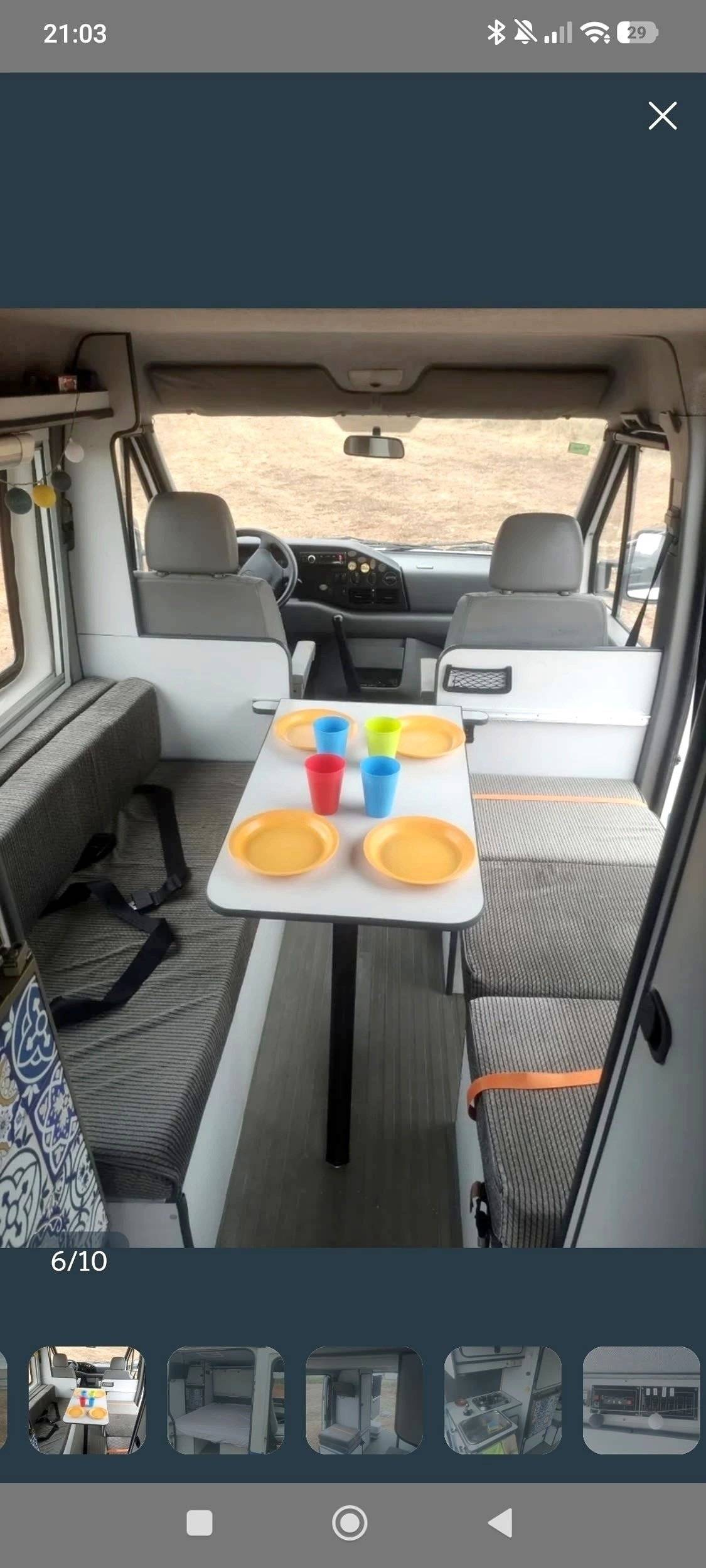 Menjador Volkswagen LT 35 2.5 109cv - Yescapa