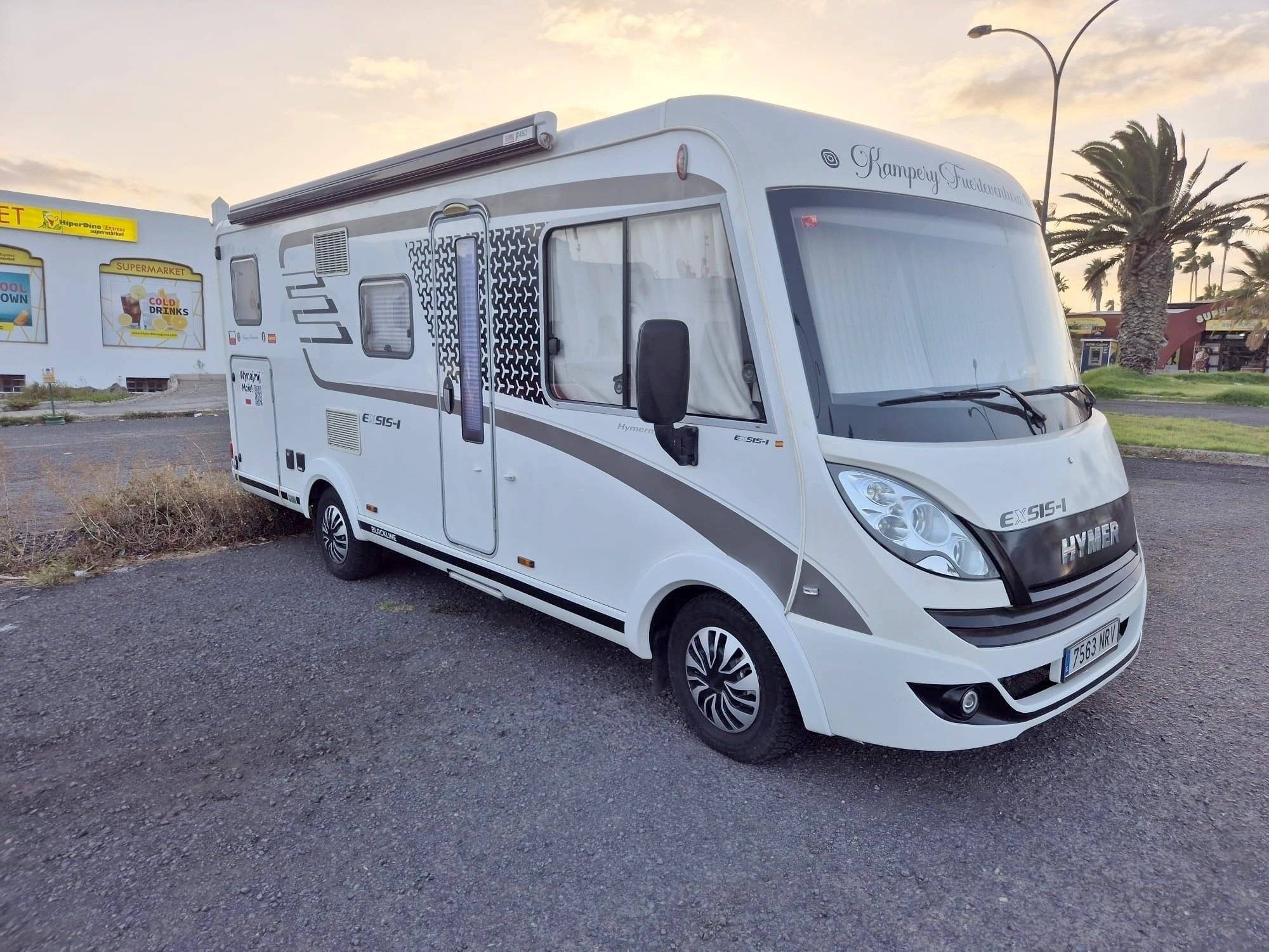 Vista de 3/4 Fiat 2,3 l 130 ch. - Yescapa