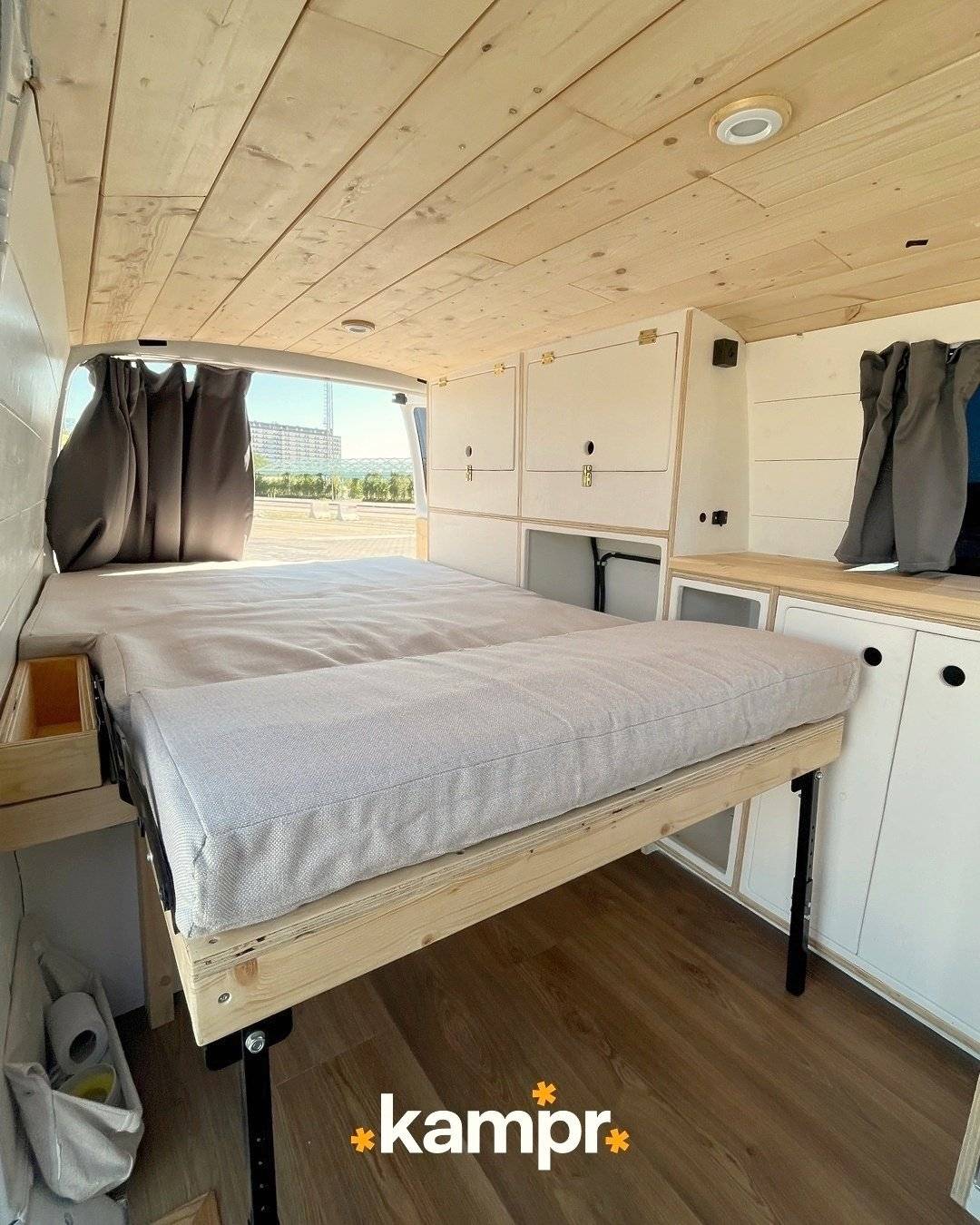 Couchages Volkswagen Volkswagen Transporter - Yescapa
