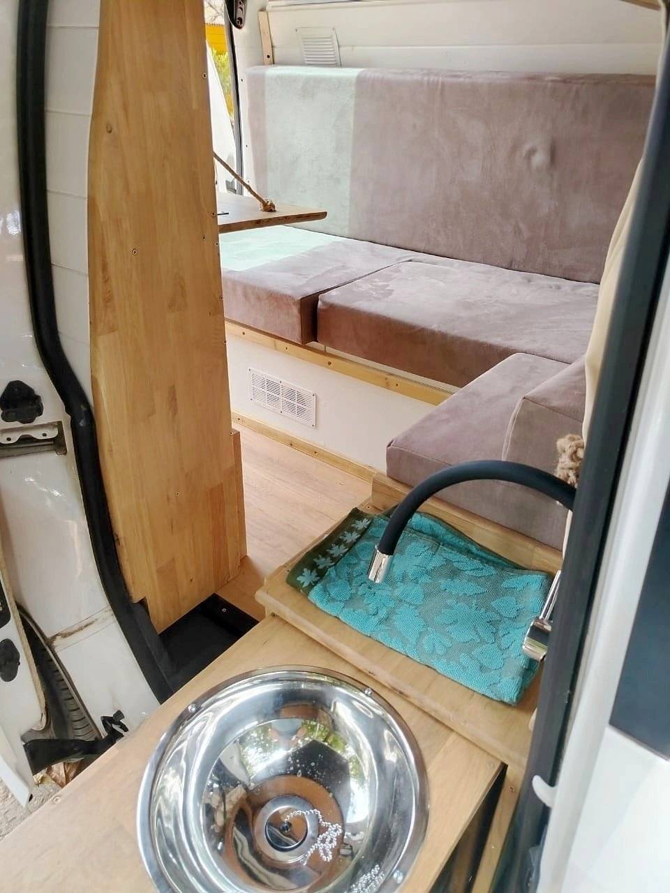 Angolo cucina Volkswagen - Yescapa