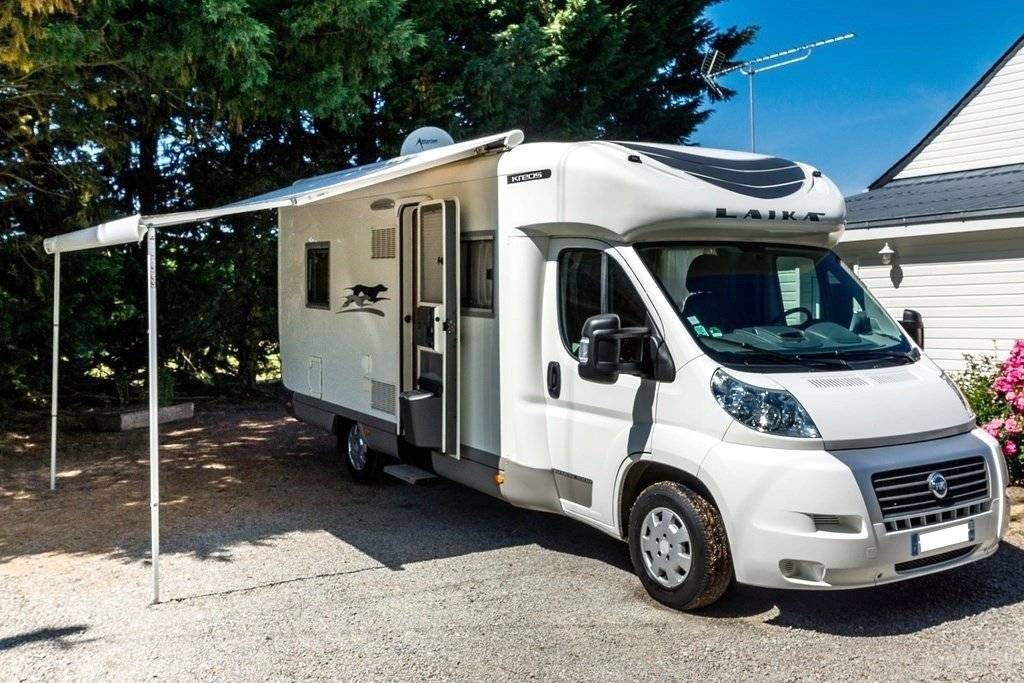 Front view from 3/4 Fiat Fiat Weinsberg - Yescapa