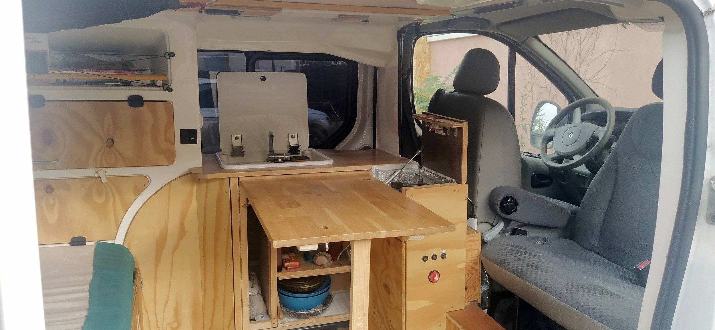 aménagement personnel Renault trafic 