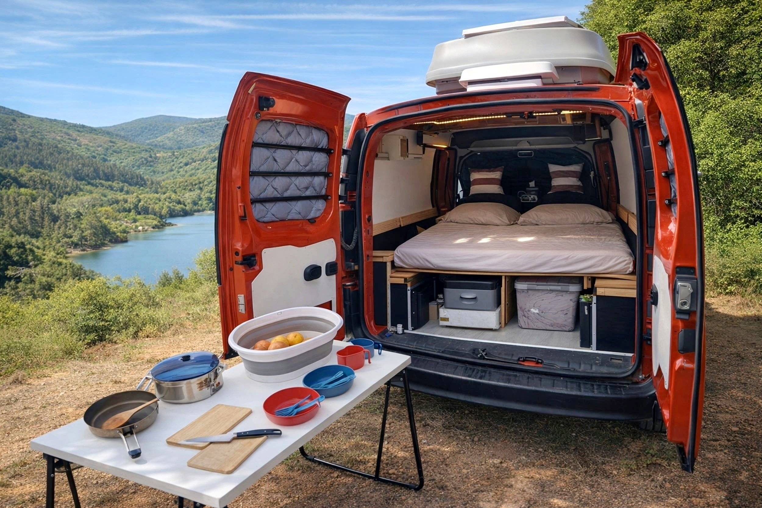 Kitchen Renault Kangoo Maxi - Yescapa