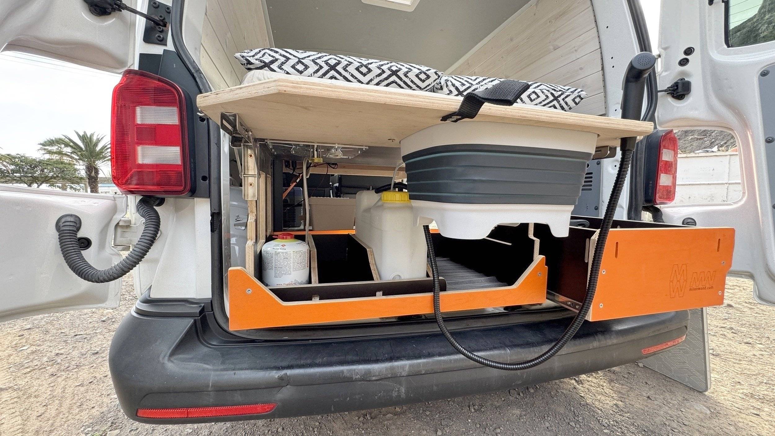 Angolo cucina Volkswagen T6 - Yescapa