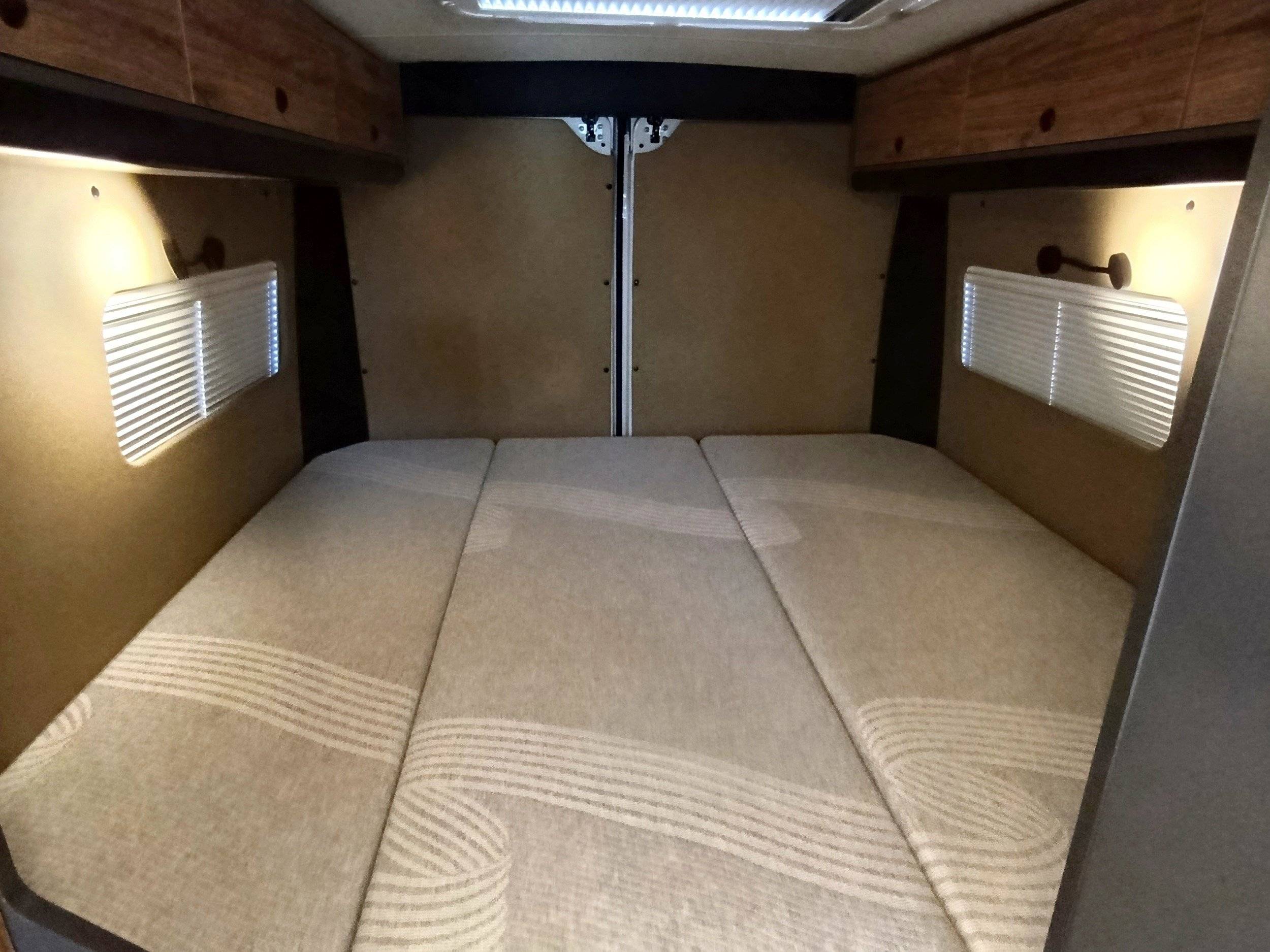 Slaapplaatsen Fiat Ducato 250 - Yescapa