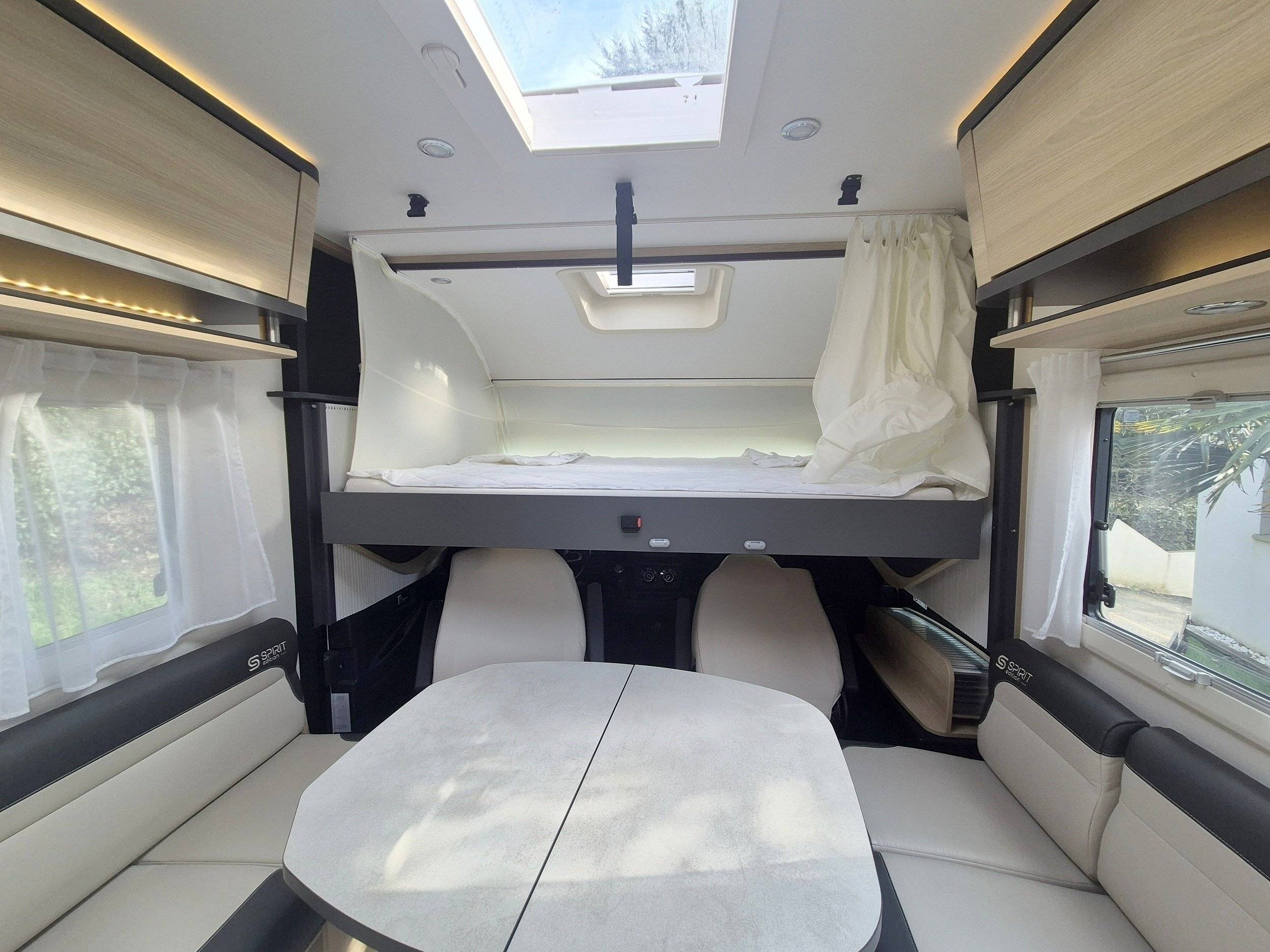 Schlafplätze Fiat - Yescapa