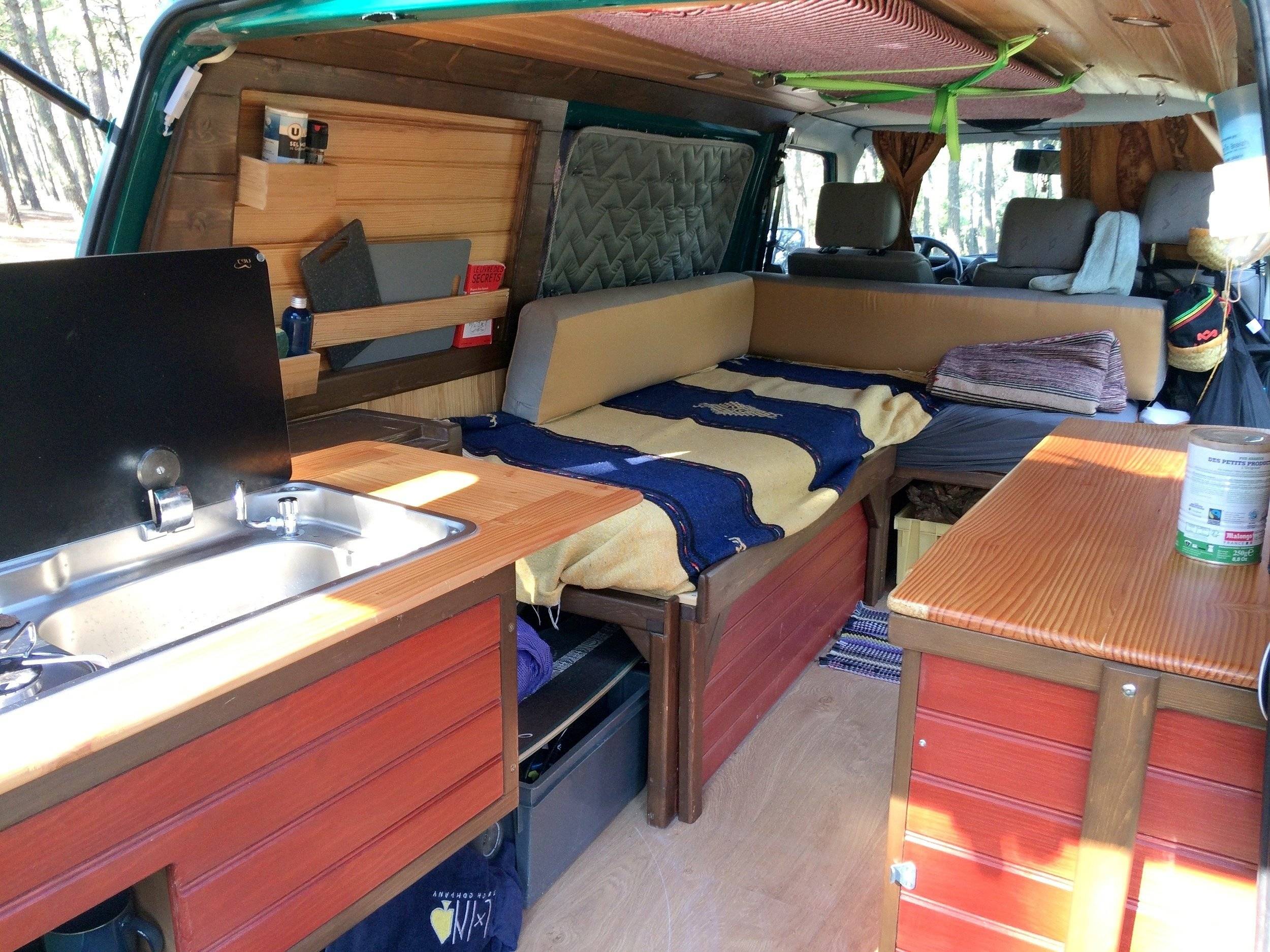 Coin repas Volkswagen Transporter - Yescapa