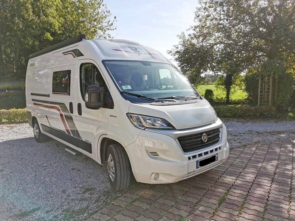 Voorkant 3/4 Fiat Fiat Ducato 140 CV - Yescapa