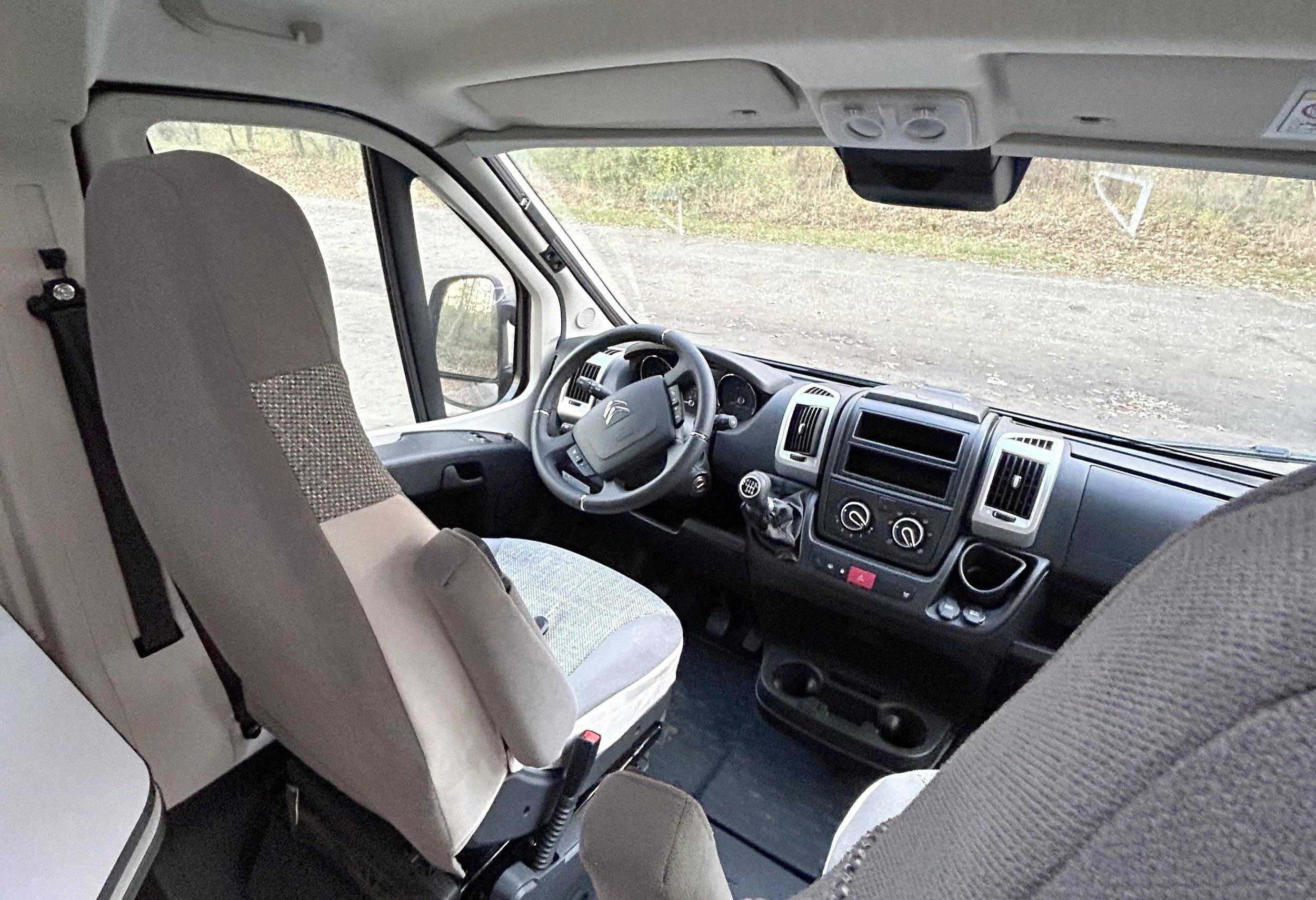 Bestuurderplaats Citroën - Yescapa