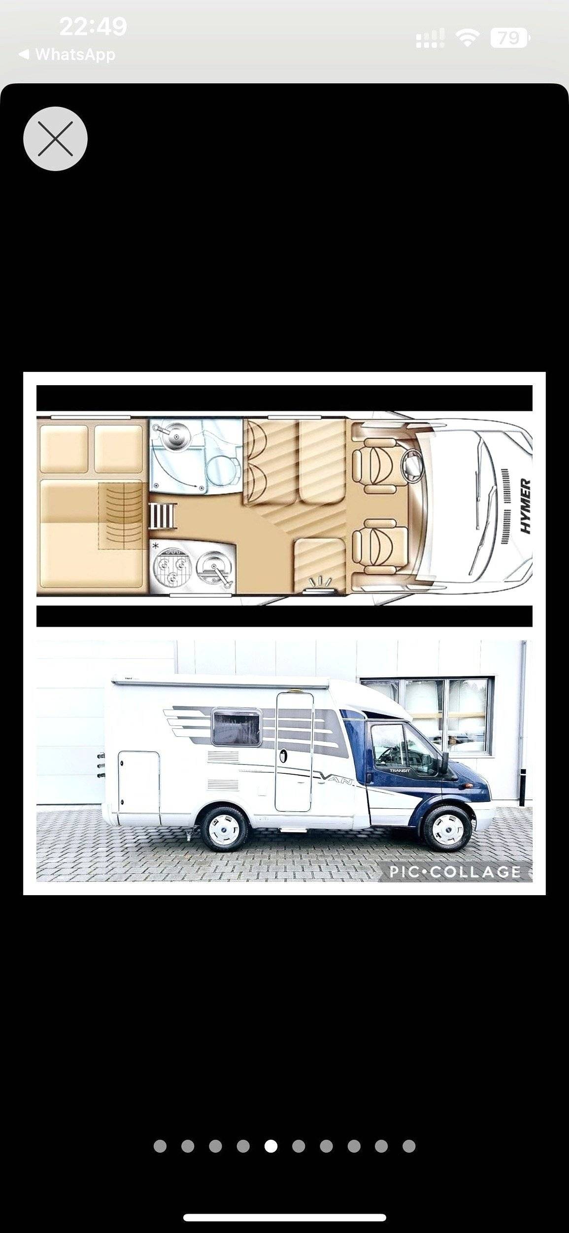 Hymer 512 White Line