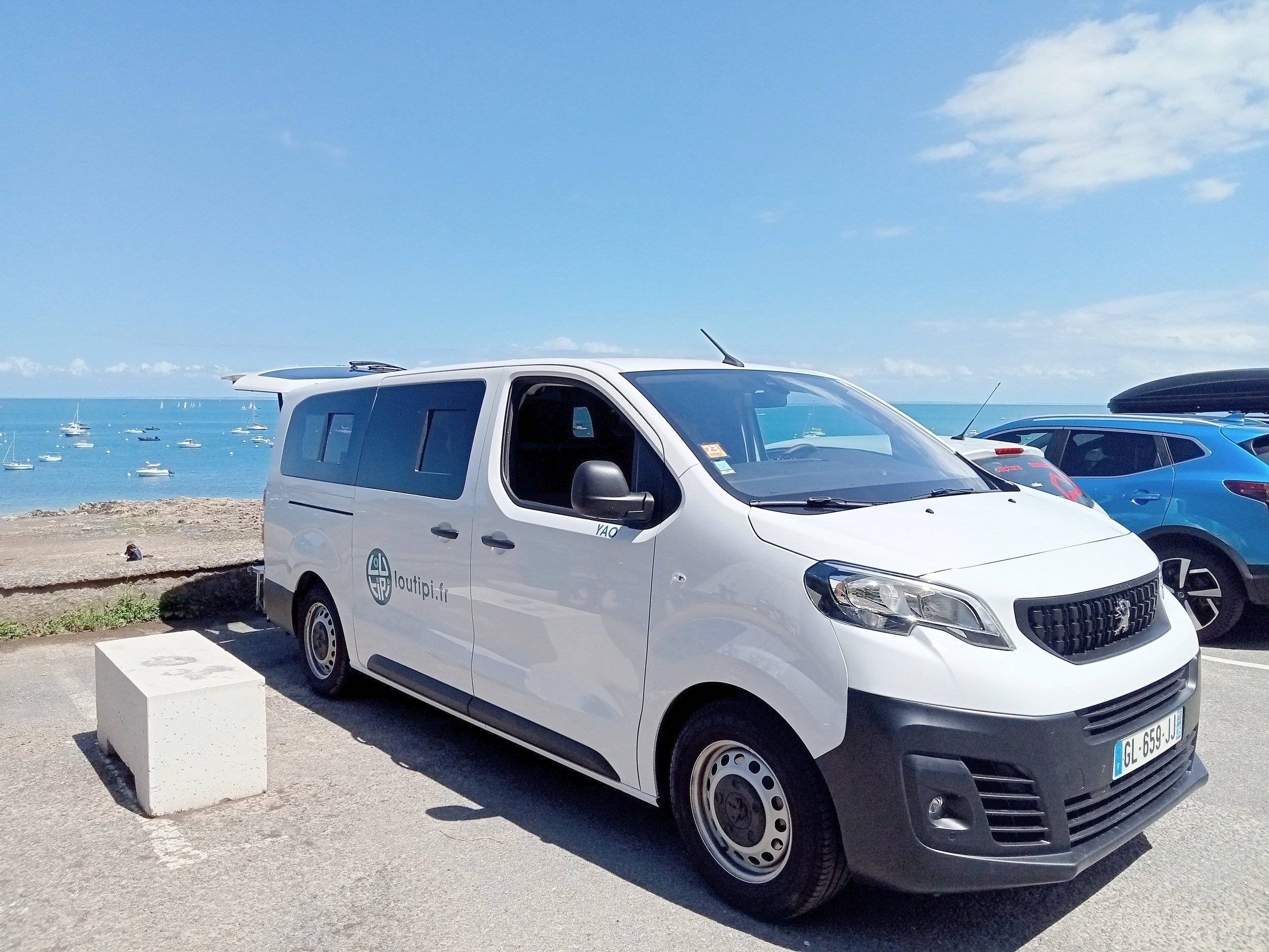 Voorkant 3/4 Peugeot Peugeot e-Expert - Yescapa