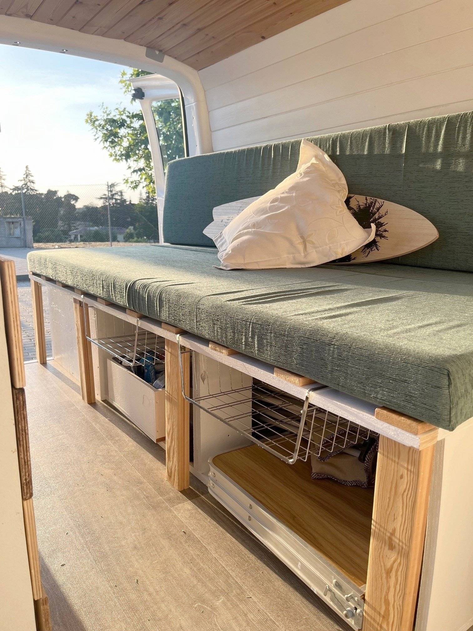Couchages Volkswagen Volkswagen Transporter - Yescapa