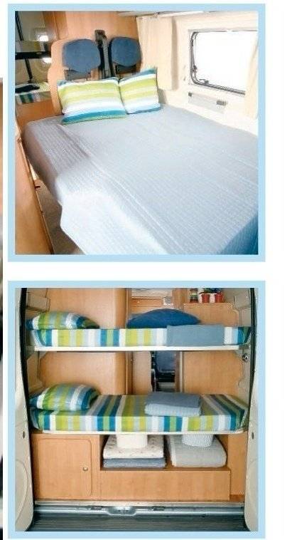 Plazas en cama Fiat Ducato 2,3 l 120 ch - Yescapa