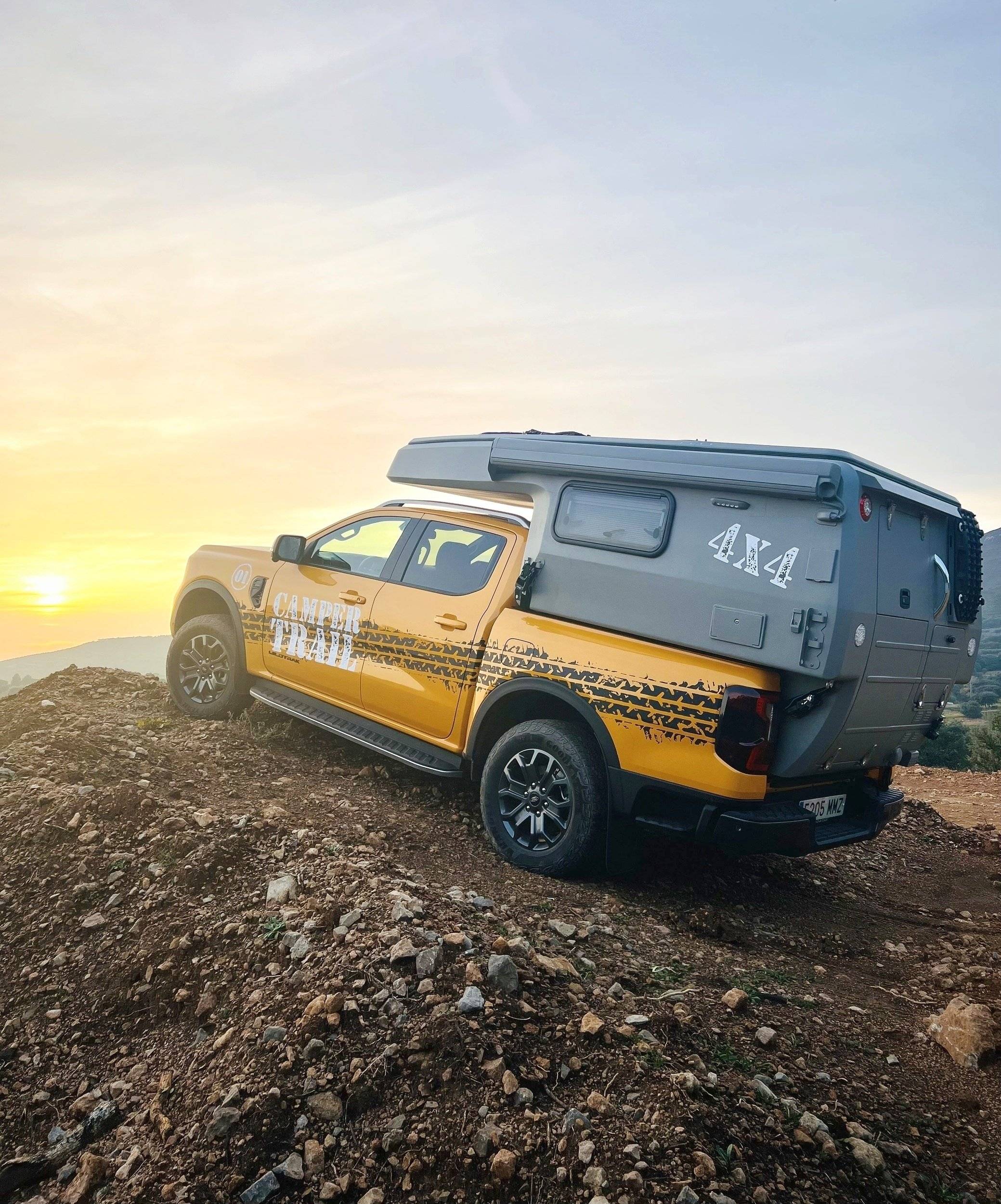 Camper Track Ford Ranger