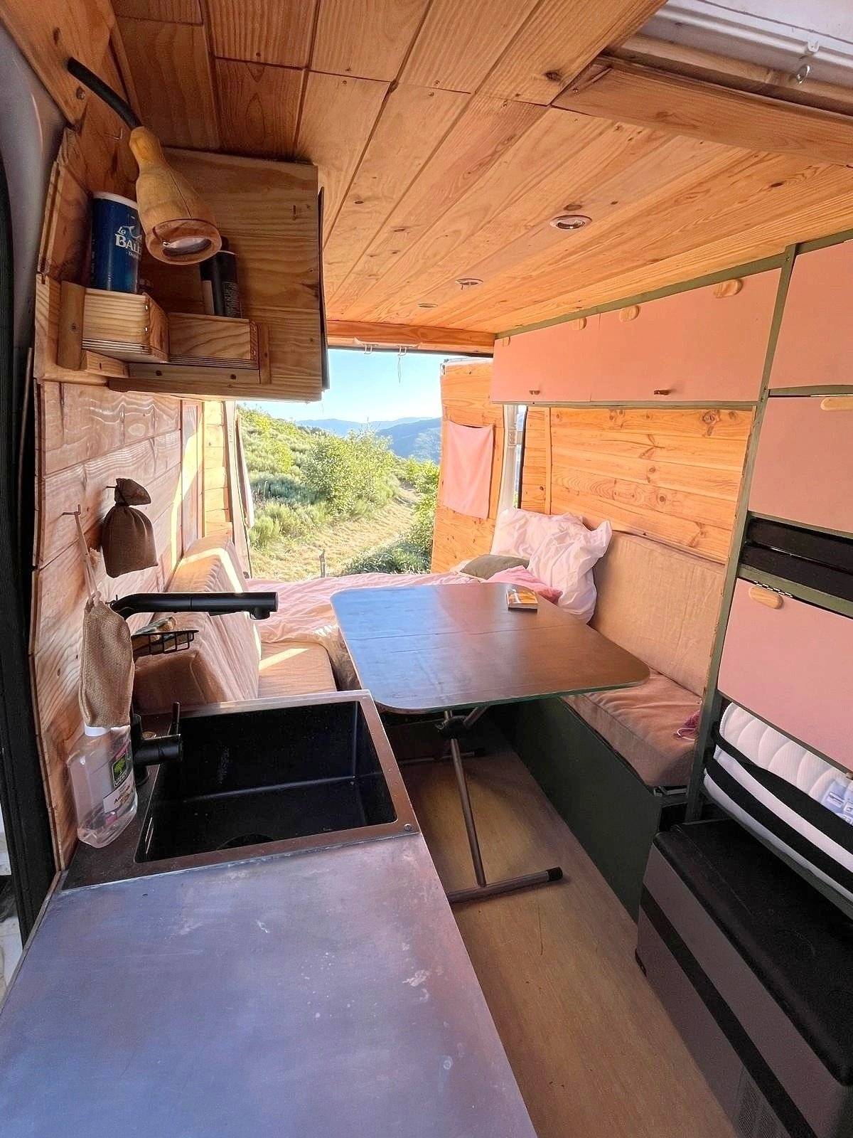 Converted van 