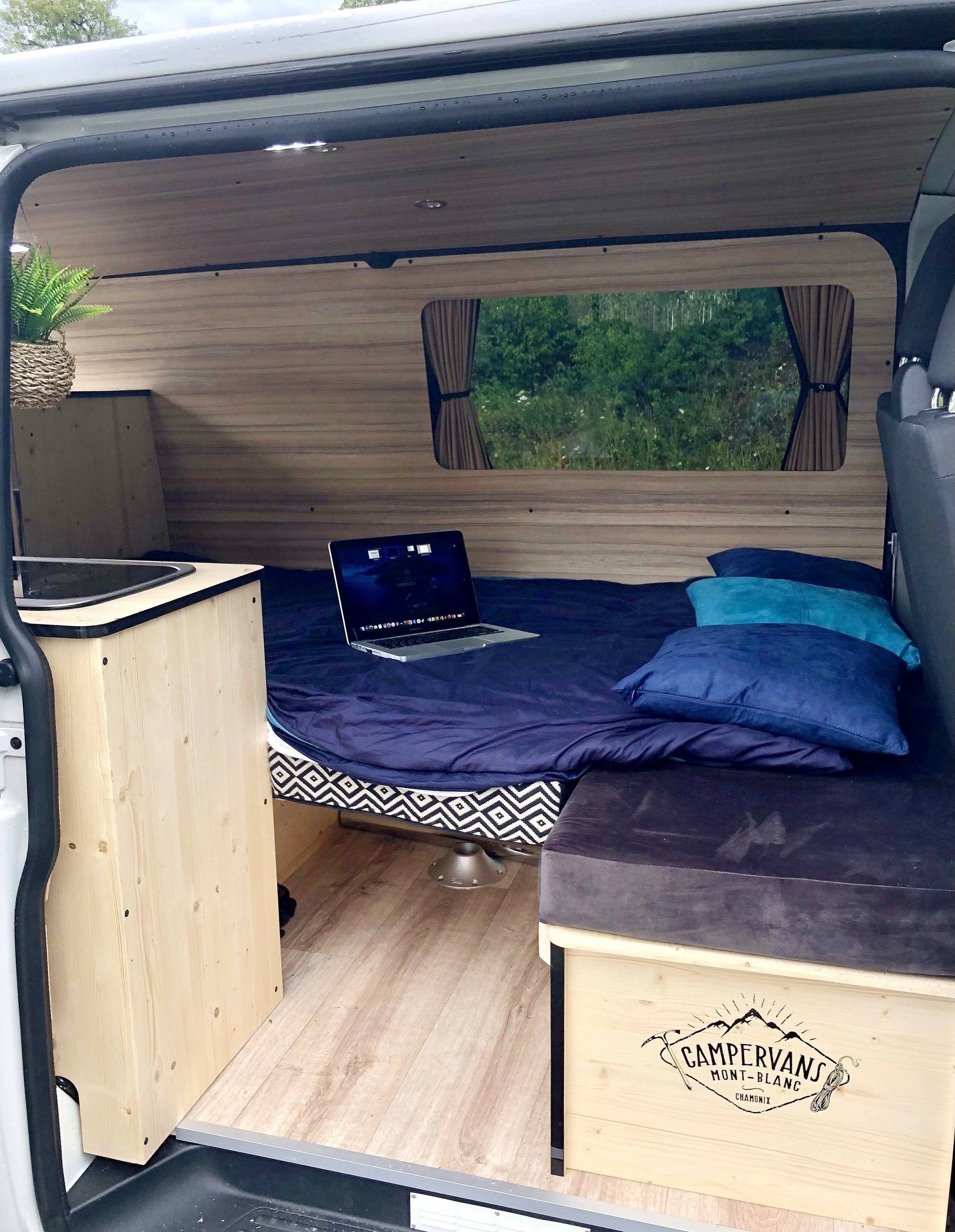 Campervans Montblanc Aiguille verte