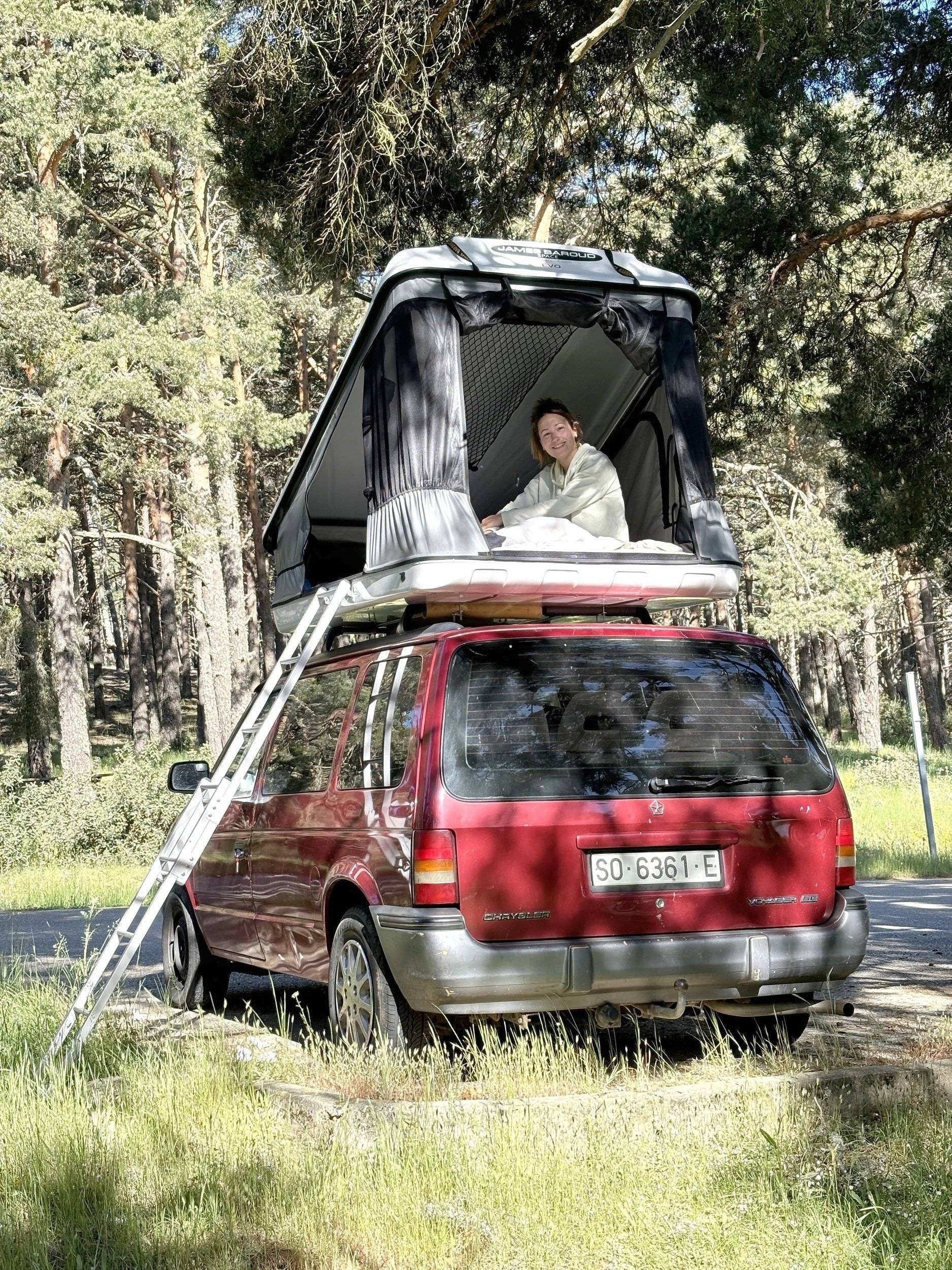 Vista posteriore Mercedes Mercedes - Yescapa