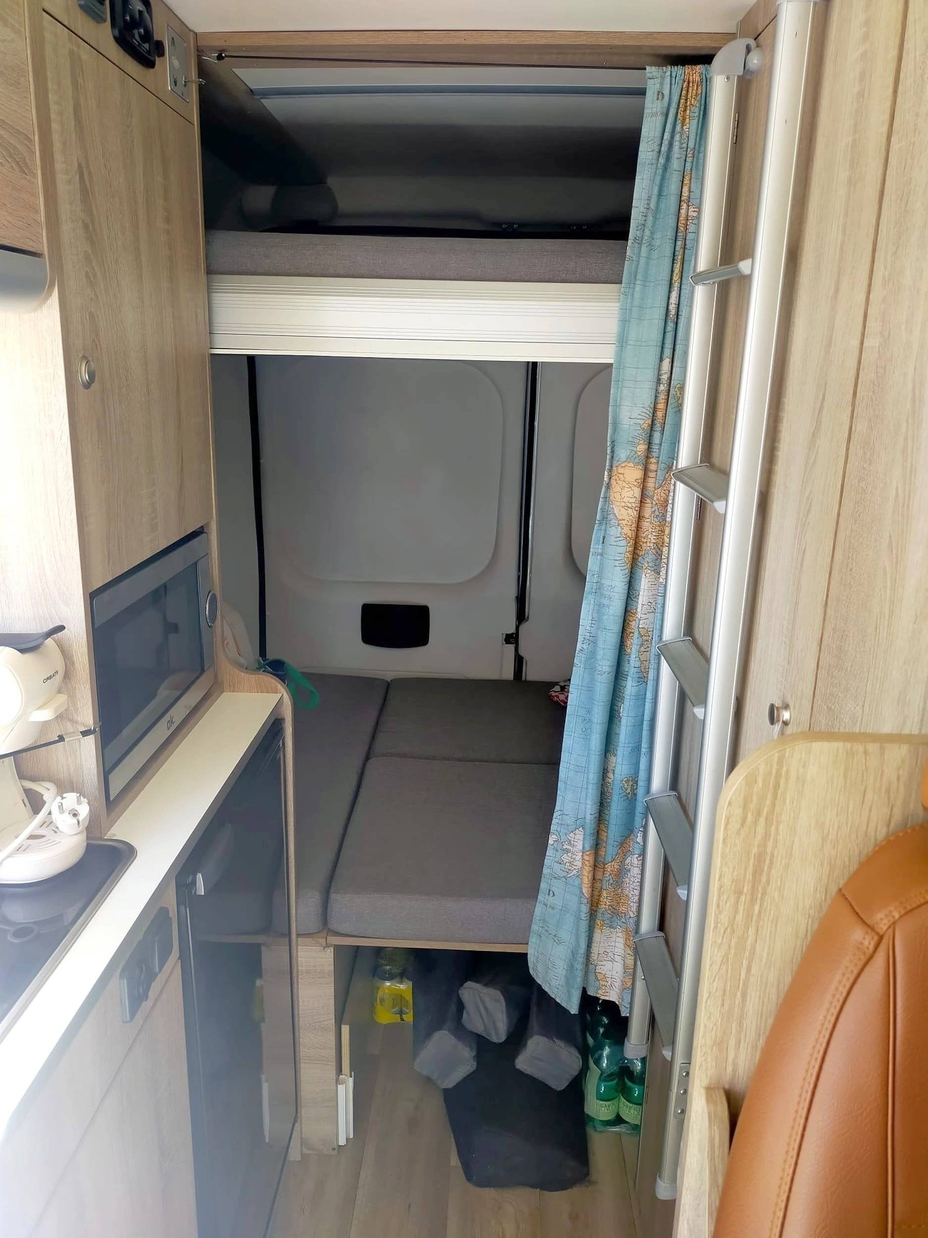 slaapplaatsen Fiat 2,3 l 130 ch - Yescapa