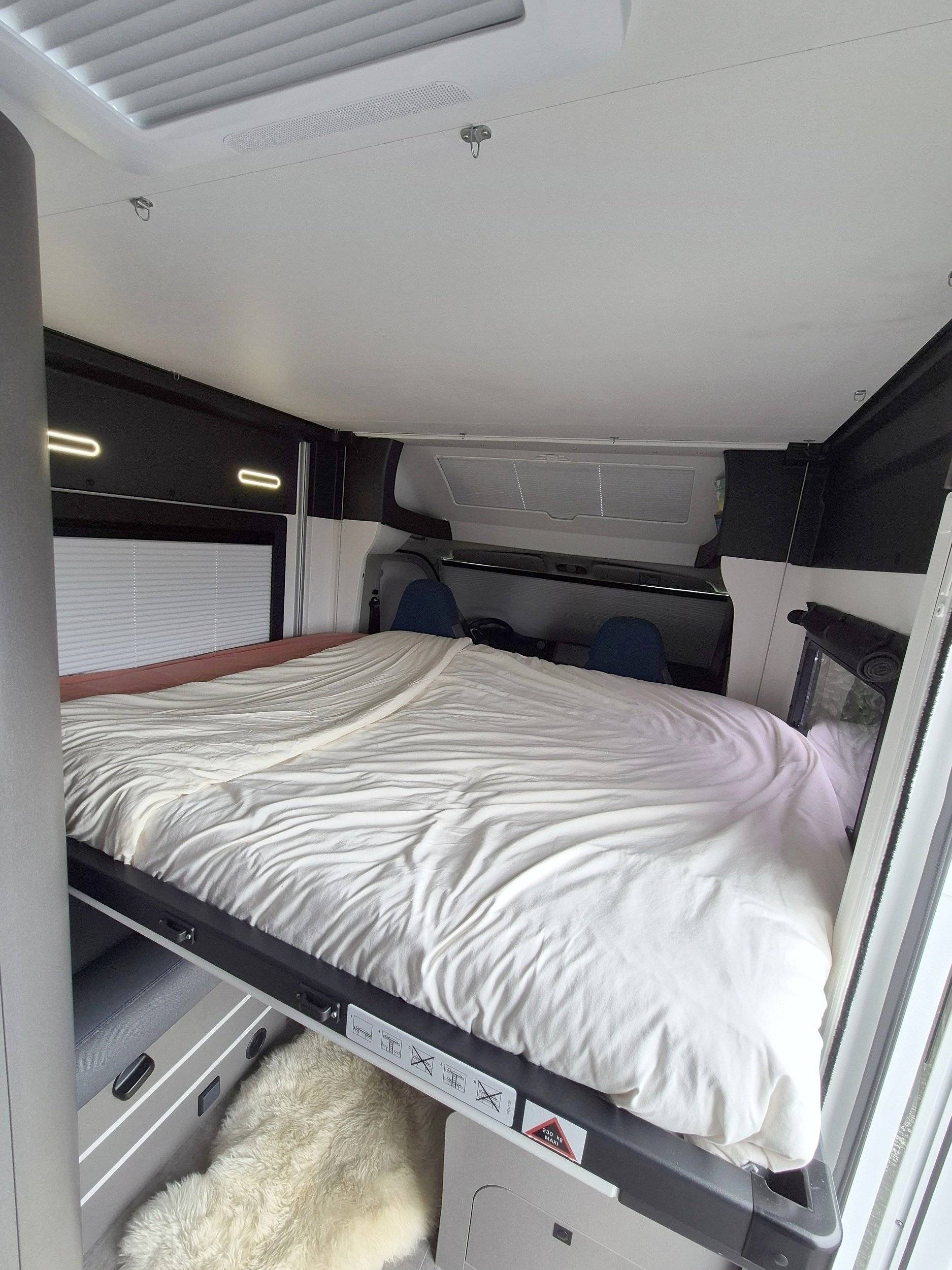Couchages Fiat Fiat Ducato - Yescapa