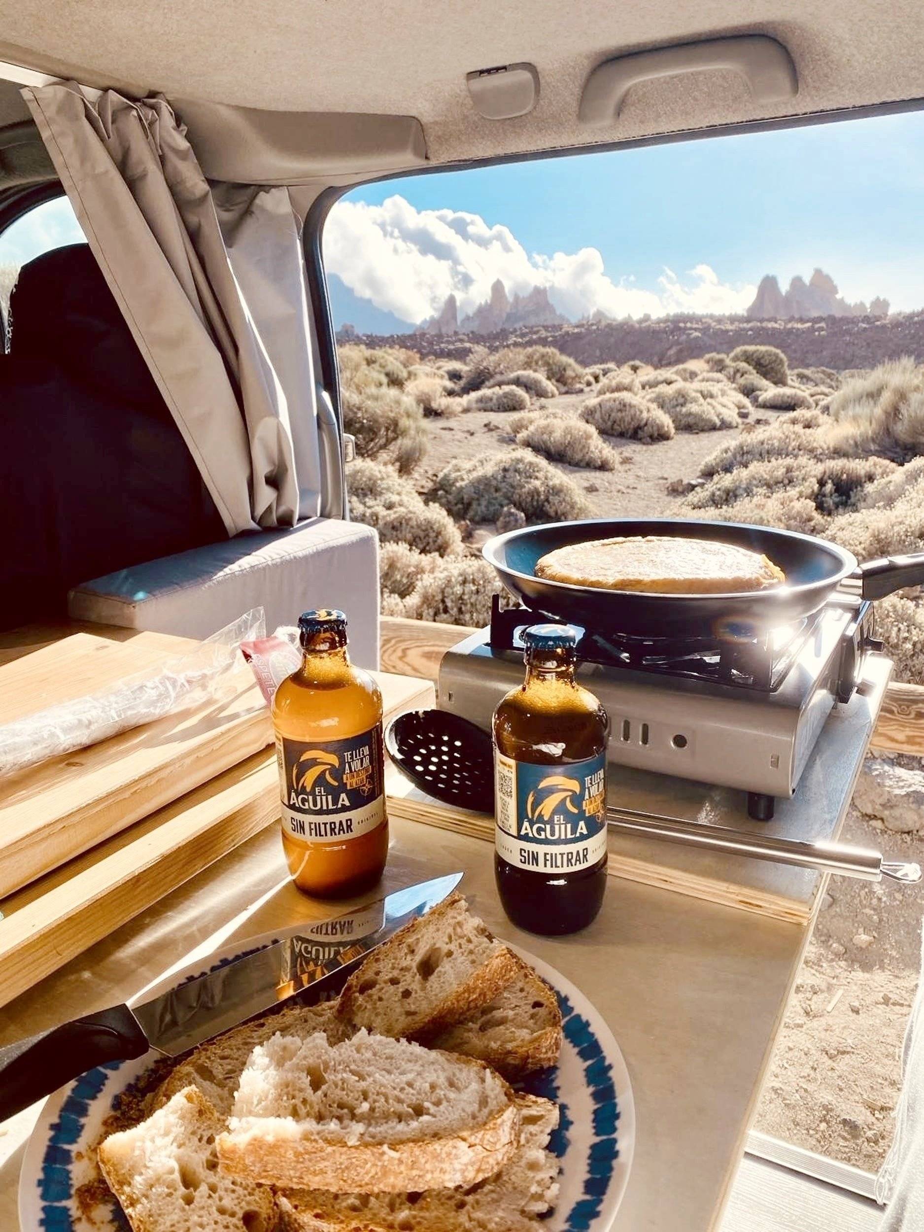 Angolo cucina Nissan primastar - Yescapa