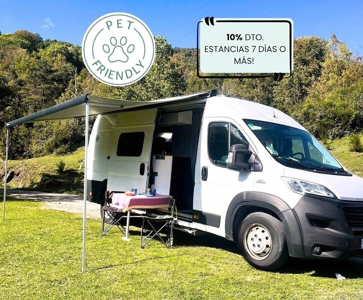 Voorkant 3/4 Fiat DUCATO - Yescapa