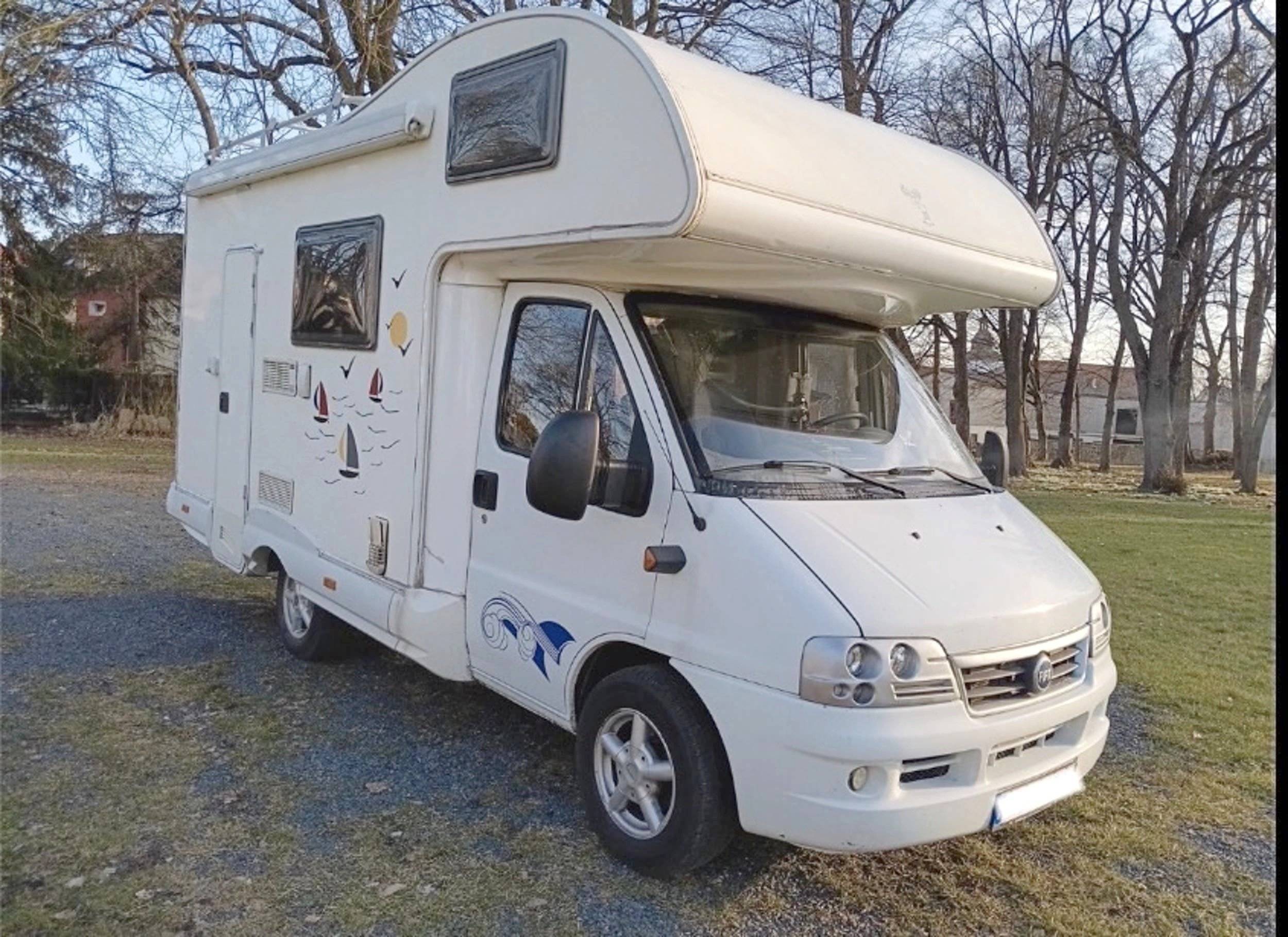 Voorkant 3/4 Fiat - Yescapa