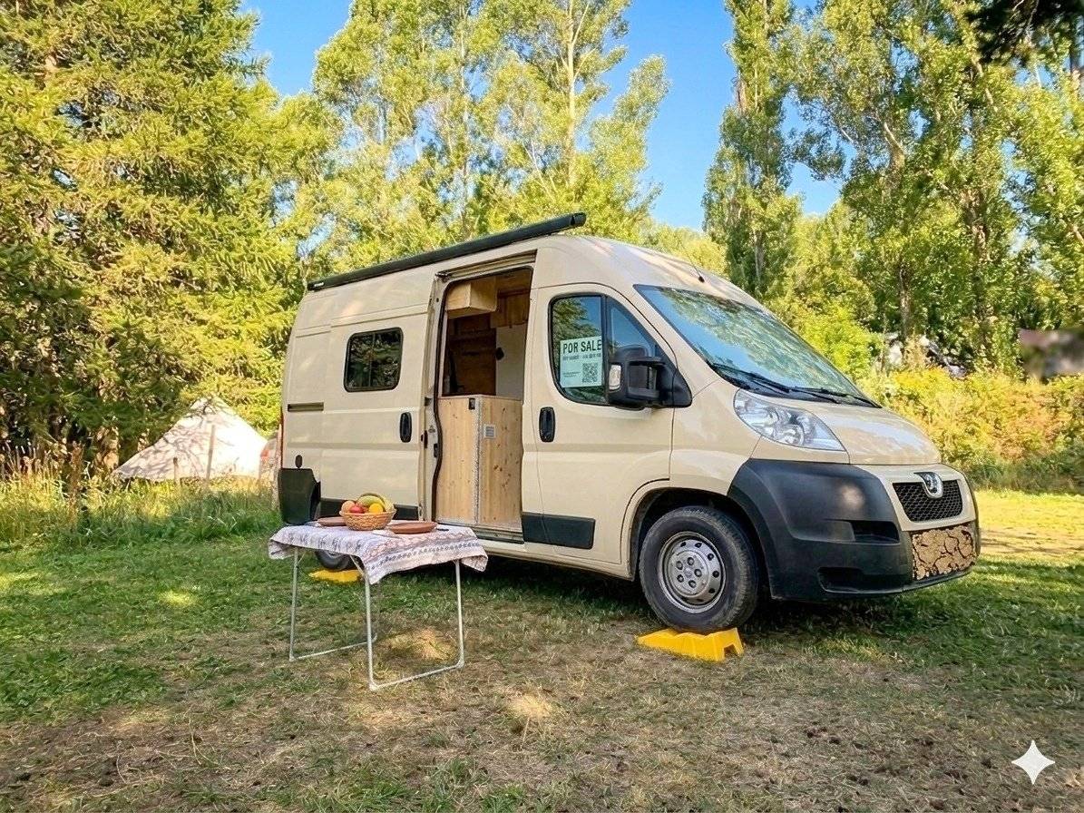 Vista del vehículo ángulo delantero Peugeot - Yescapa
