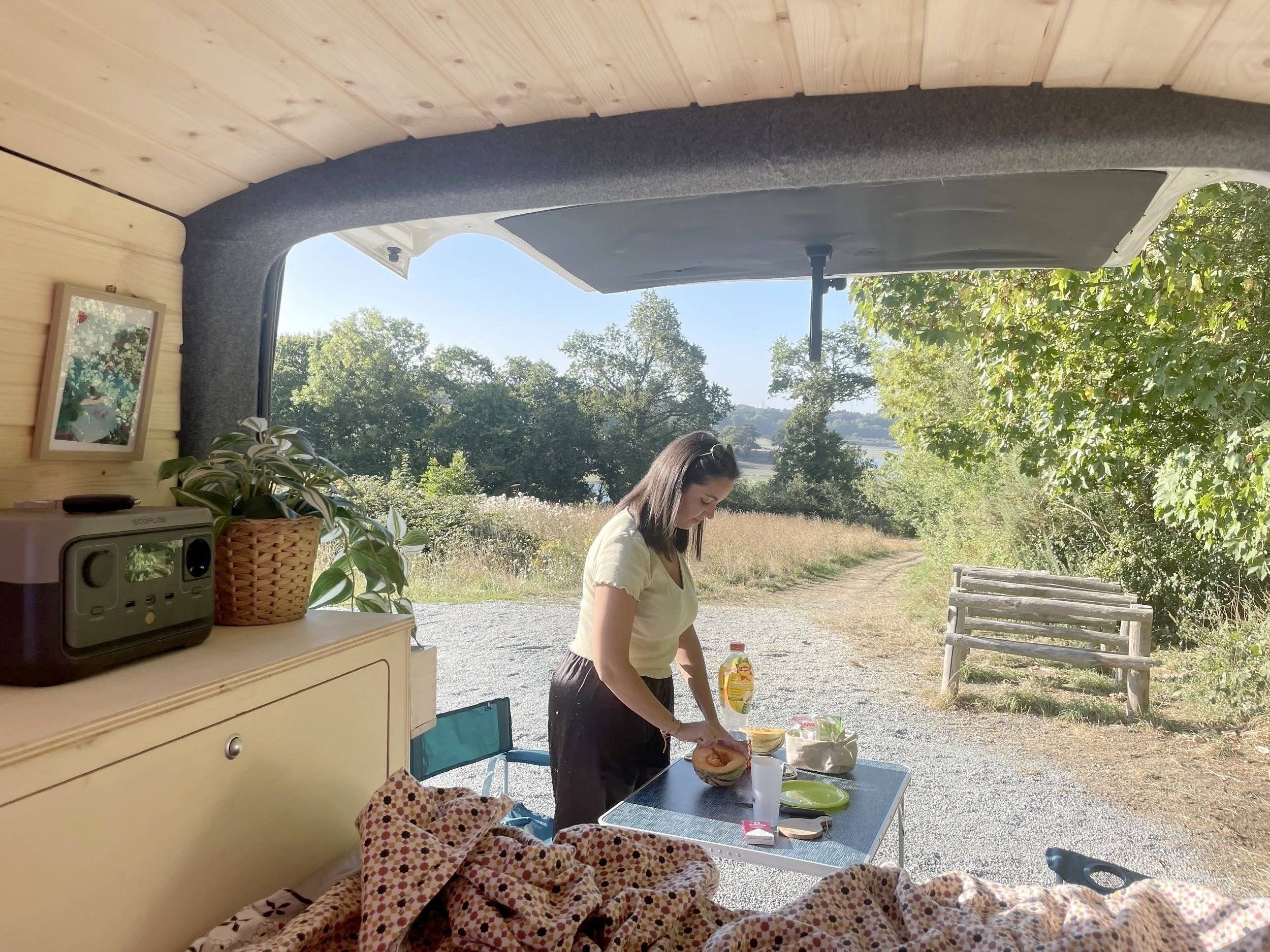 Berth Volkswagen transporteur T6.1 - Yescapa
