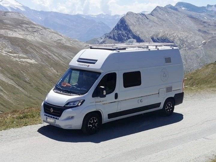 Voorkant 3/4 Fiat - Yescapa