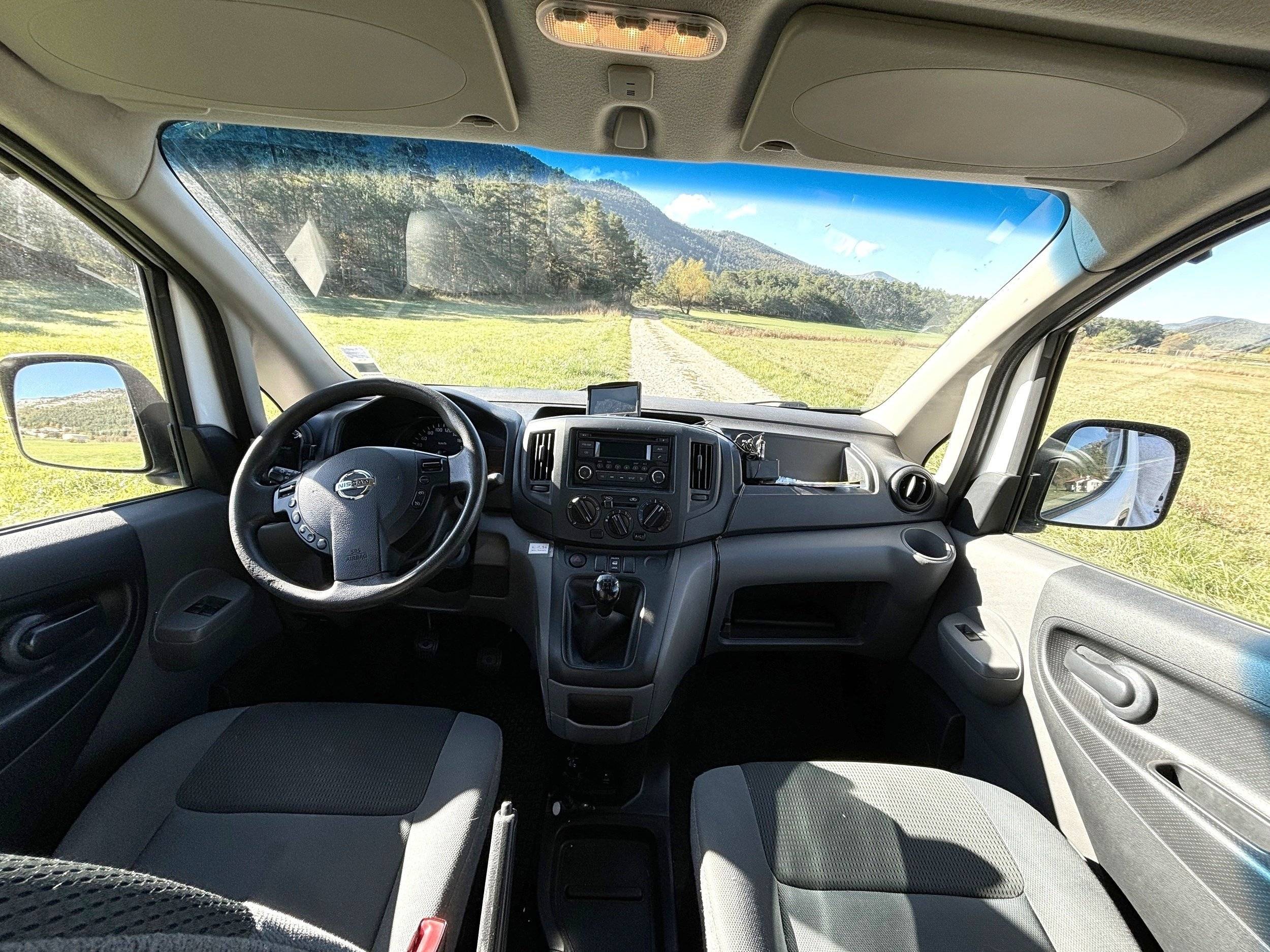 Bestuurderplaats Nissan - Yescapa