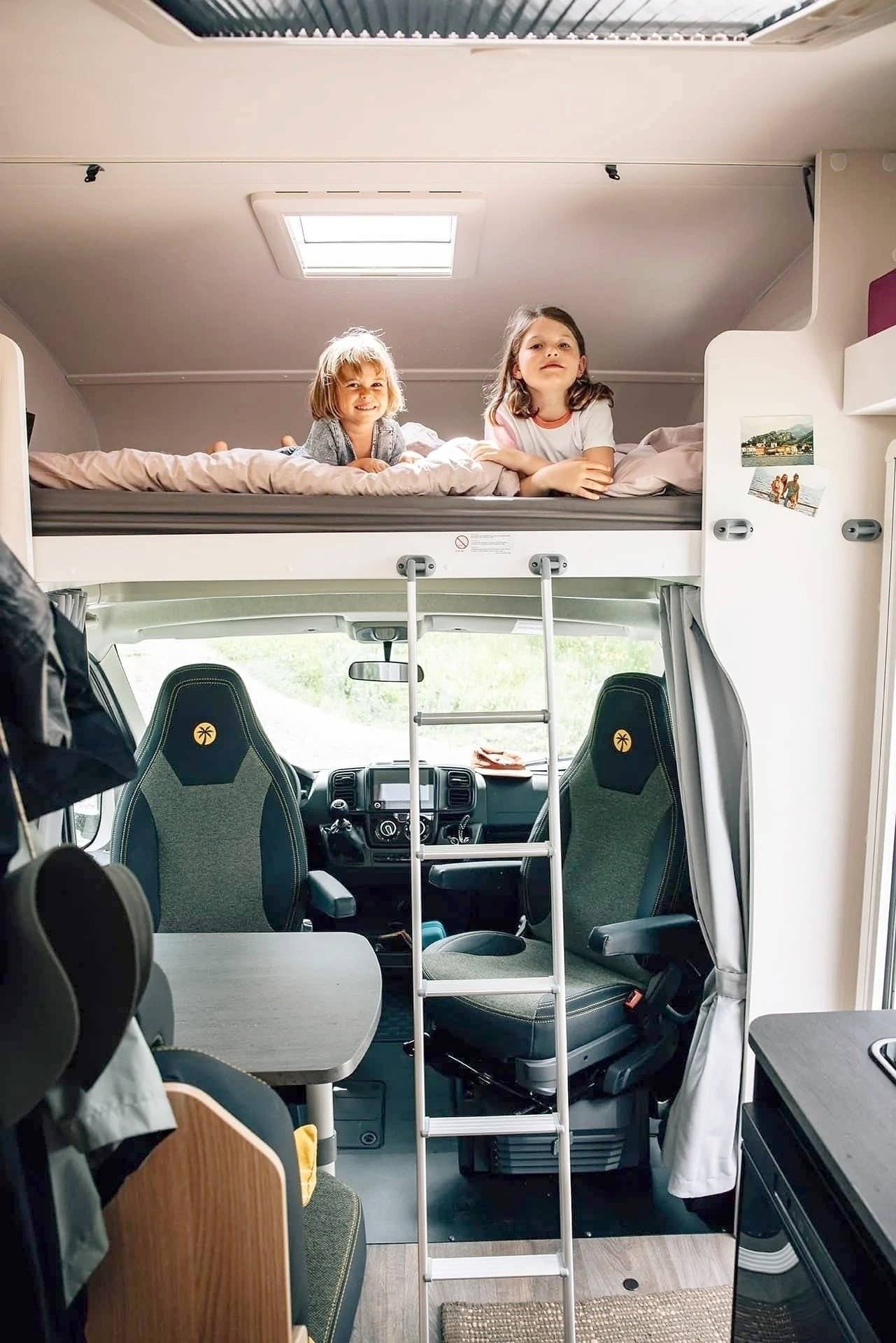 Couchages Fiat A60 - Yescapa