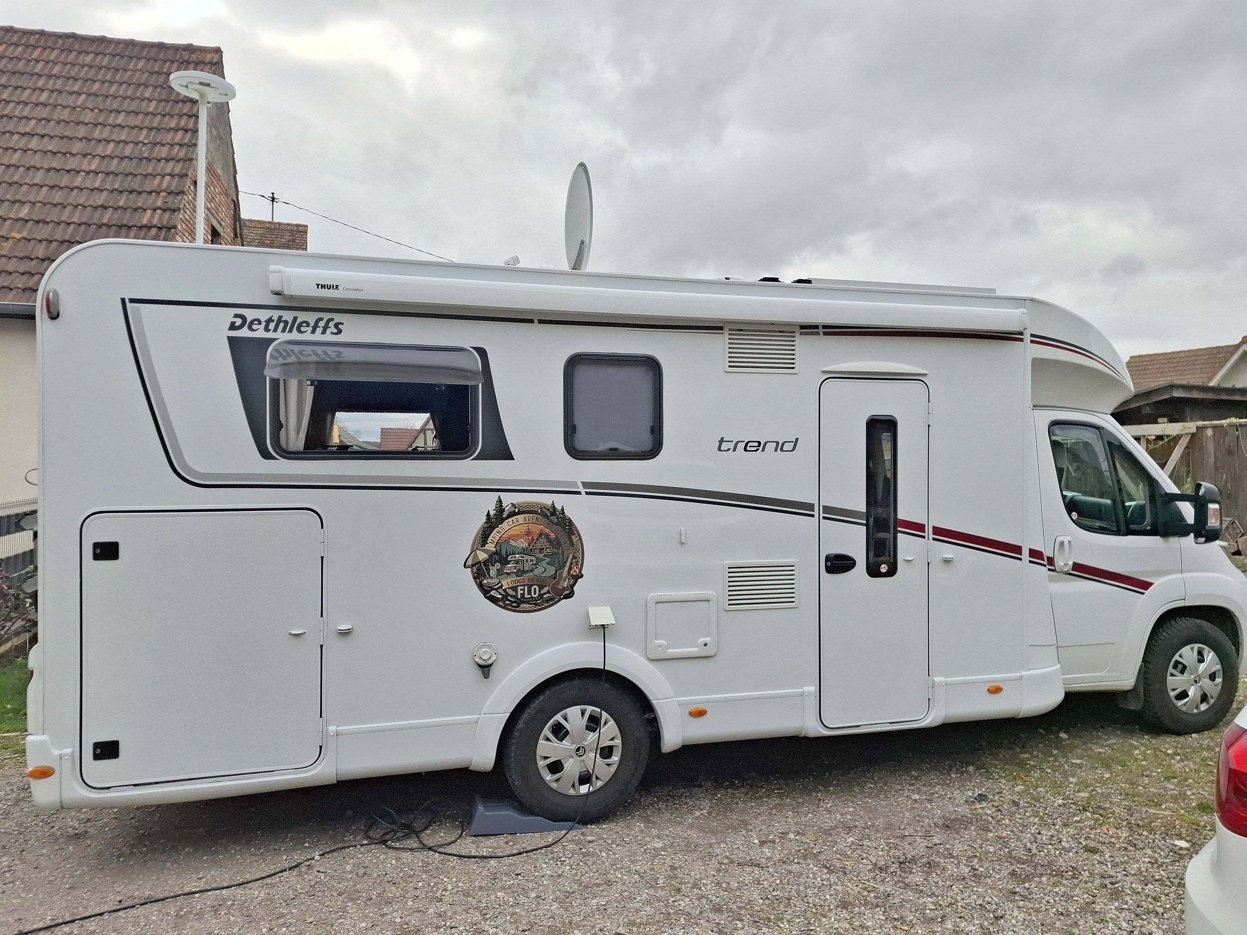 Vista del vehicle angle davanter Citroën - Yescapa