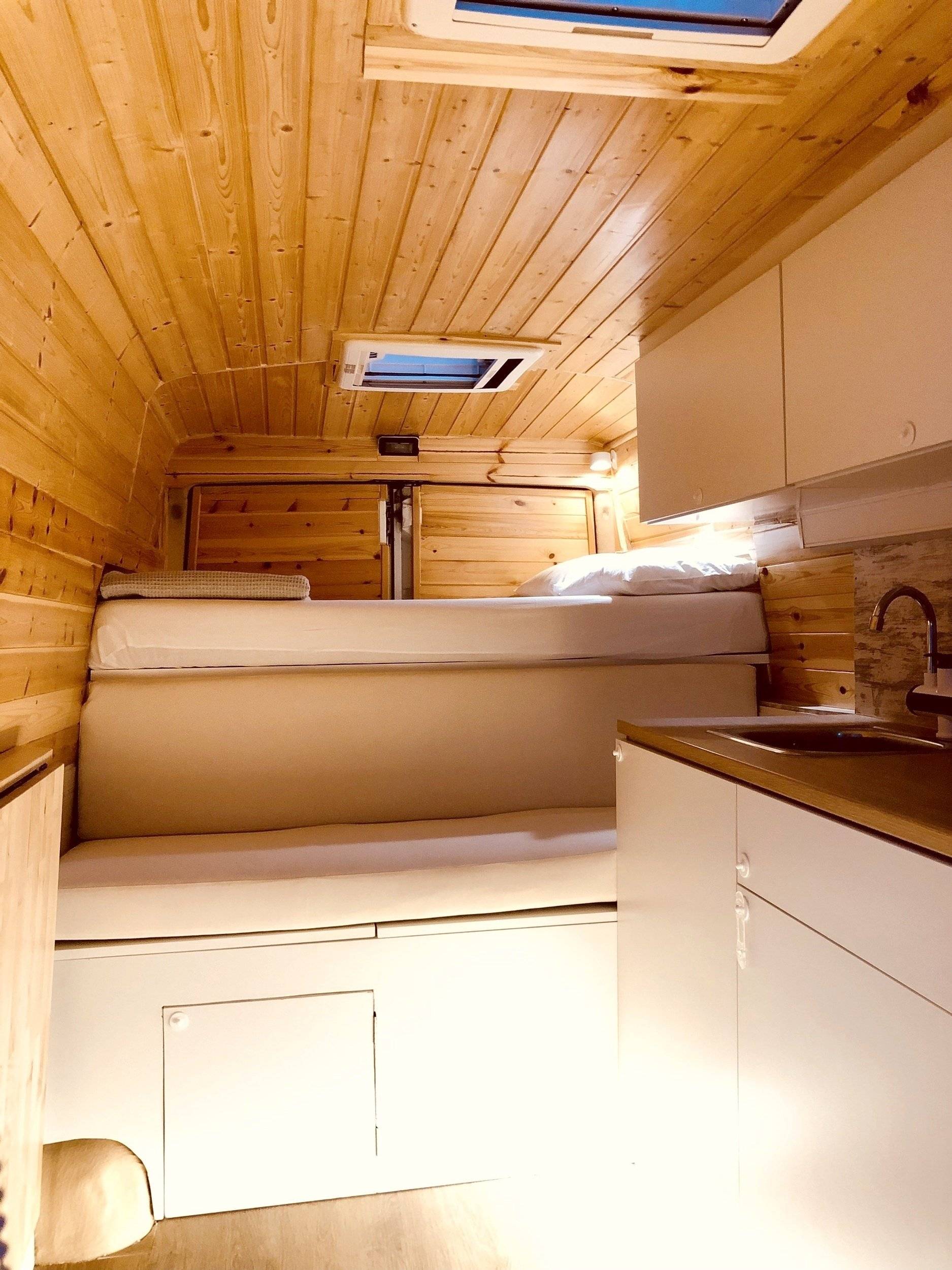Couchages Iveco - Yescapa