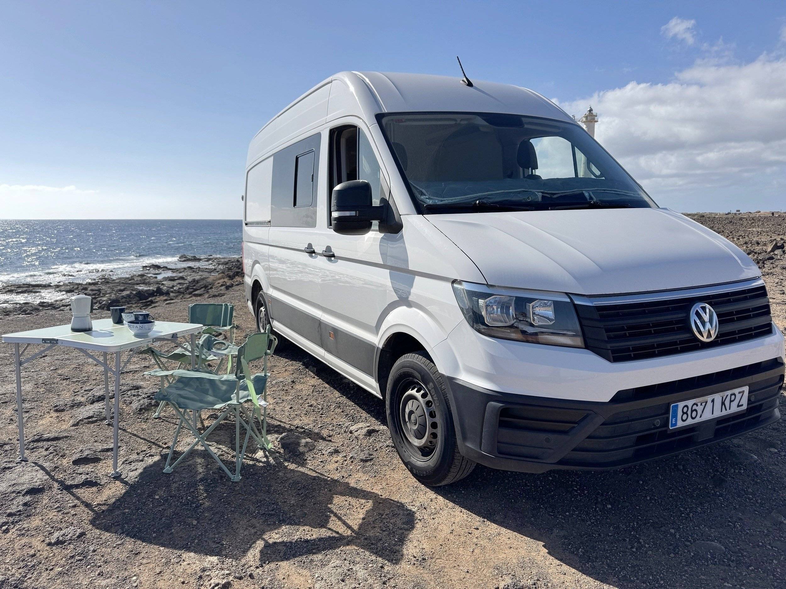 Voorkant 3/4 Volkswagen - Yescapa