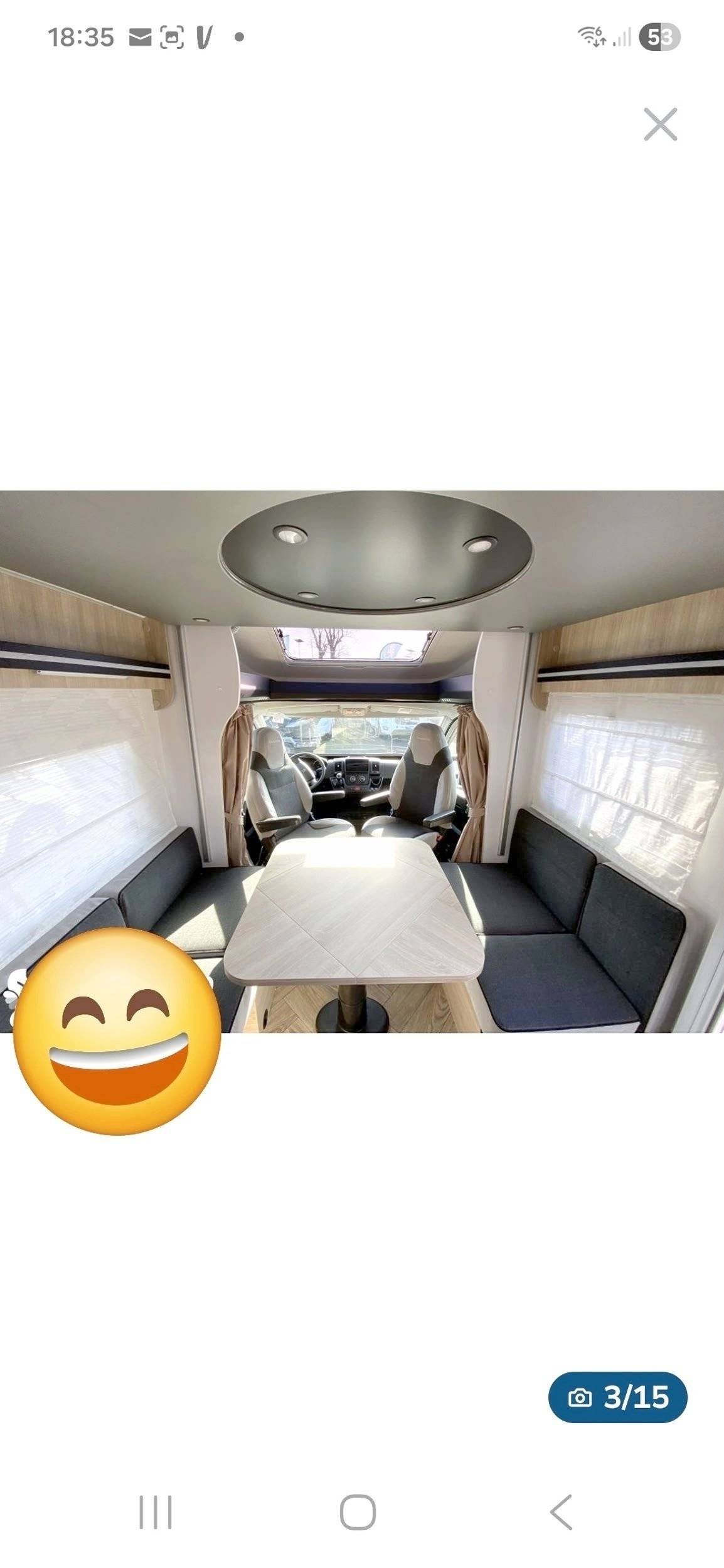 Comedor Peugeot Boxer 2.2 Blue HDI 140ch - Yescapa