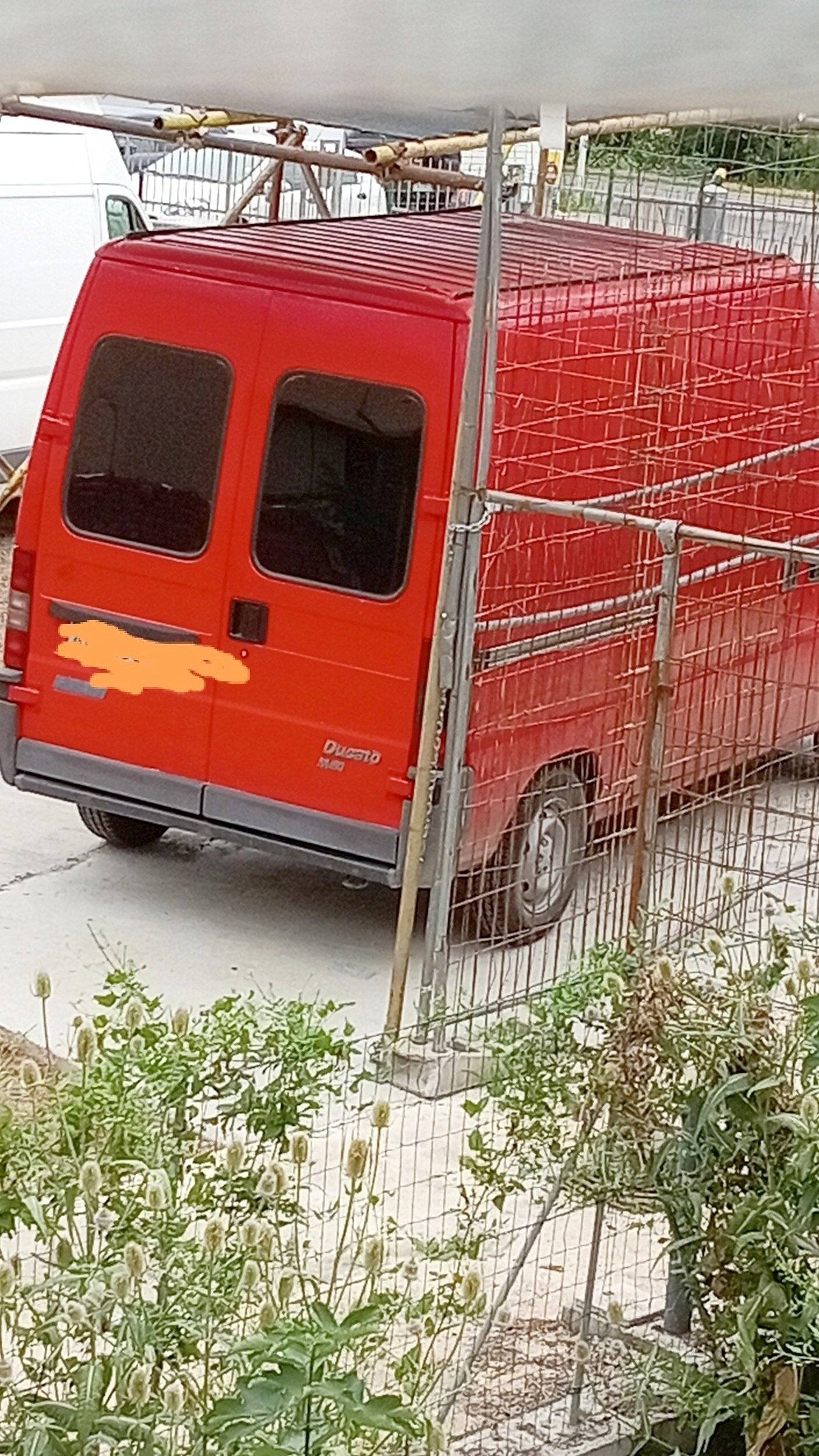 Rear view Fiat FIAT DUCATO - Yescapa