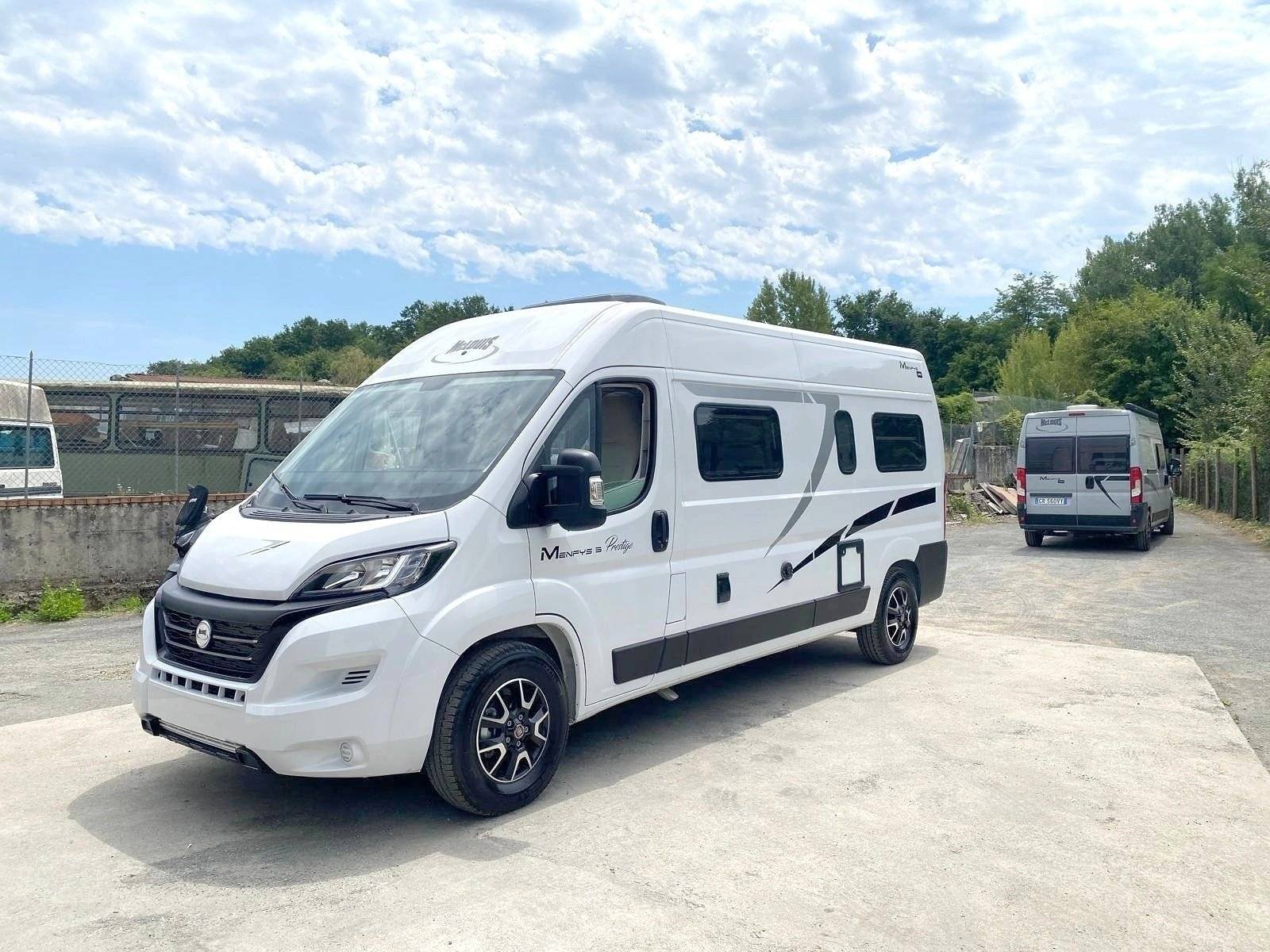 Front view from 3/4 Fiat Fiat ducato - Yescapa