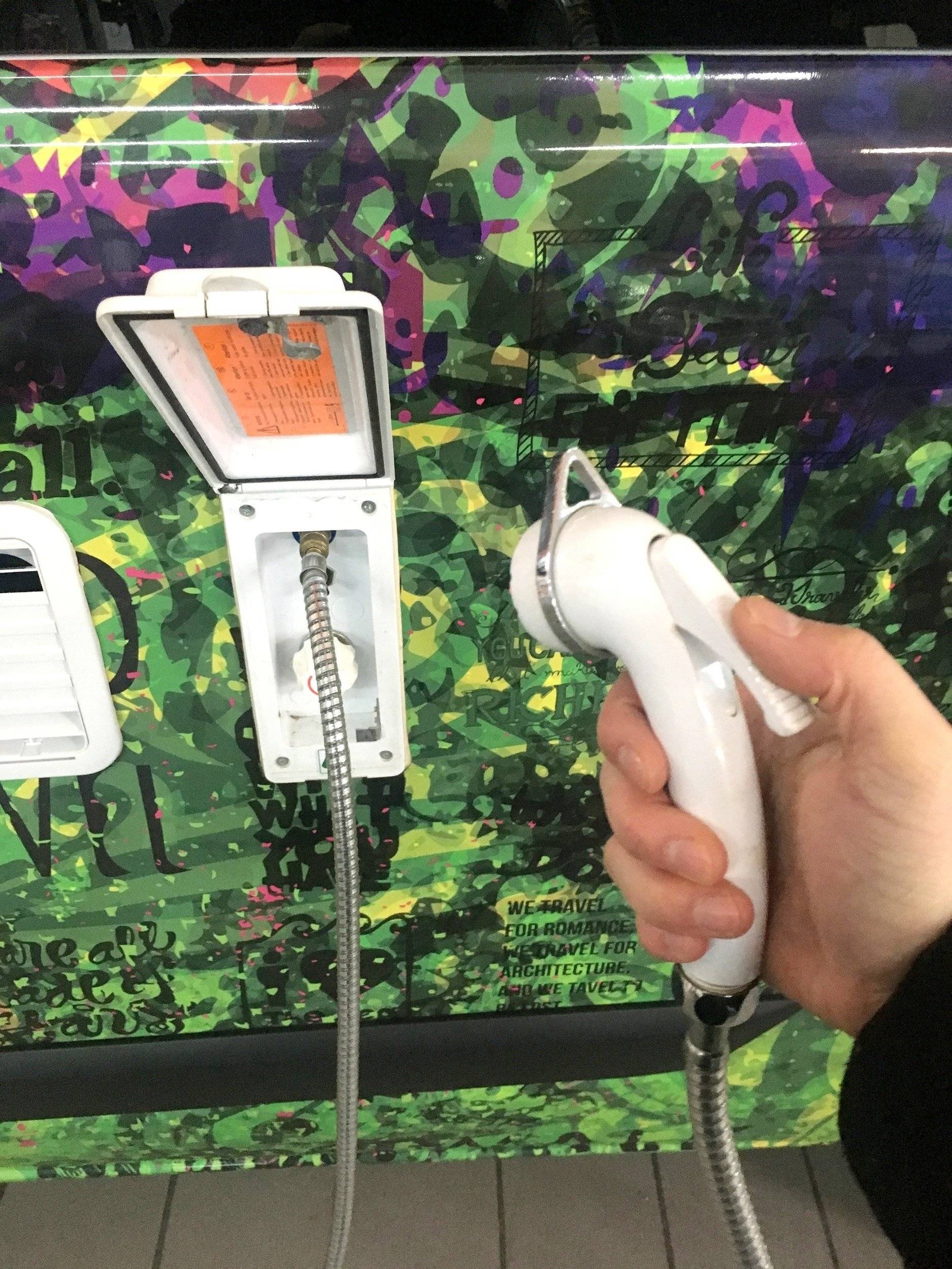 Green 24 Ford Transit Custom