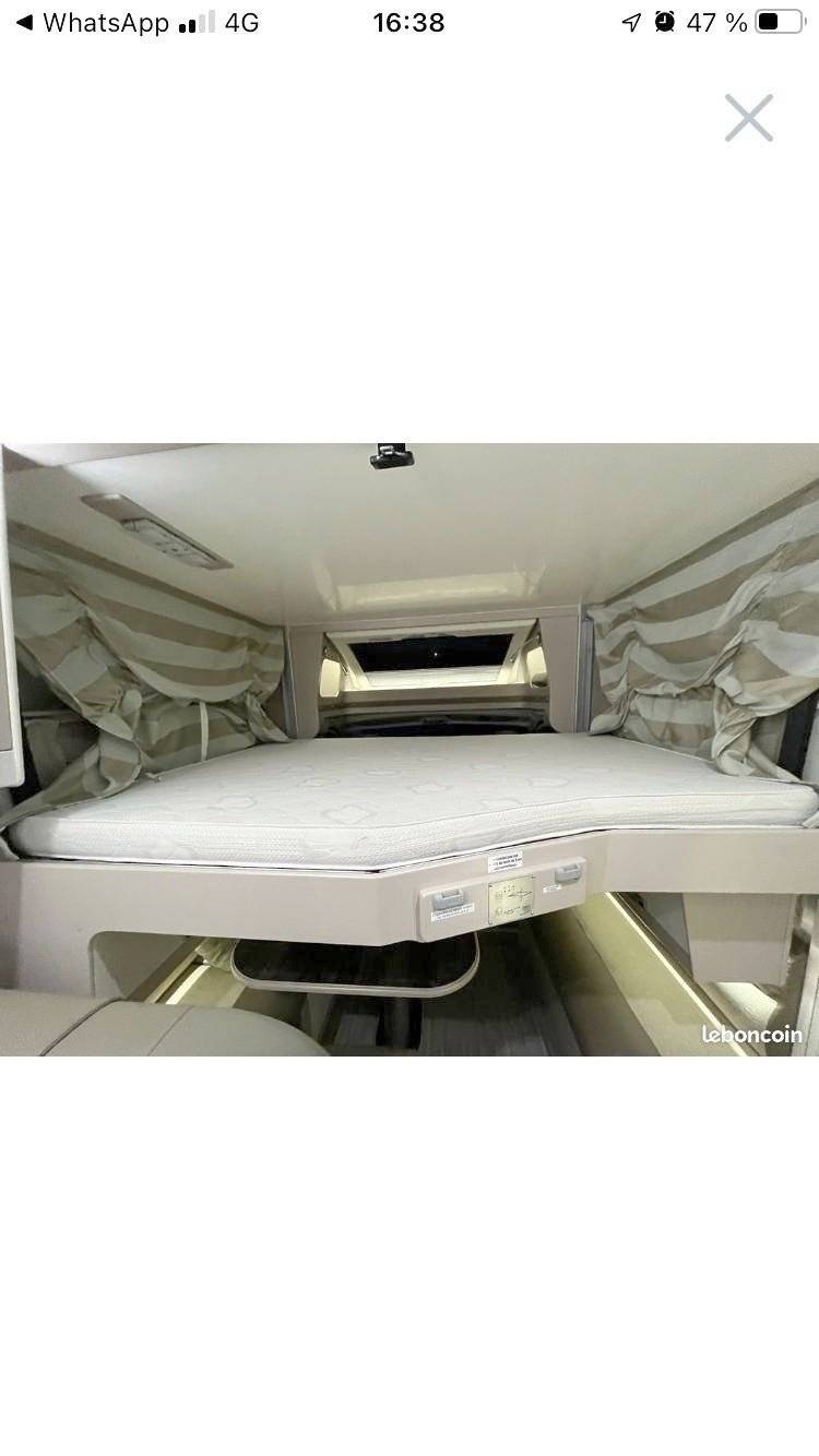Couchages Fiat 2,3 l 130 ch. - Yescapa